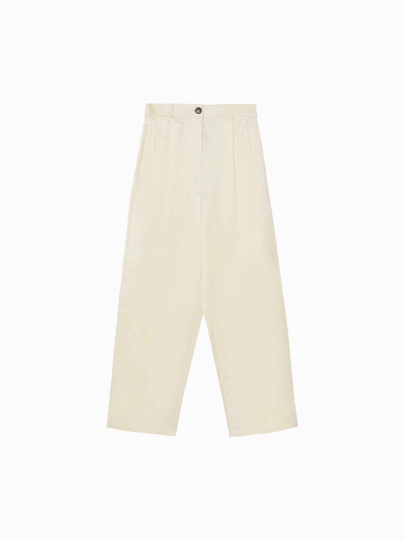 Satin Masculine Pants Marfil