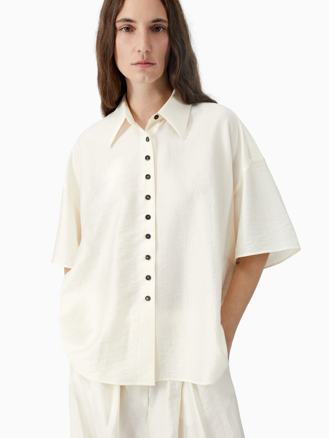 Short Sleeve Shirt Marfil