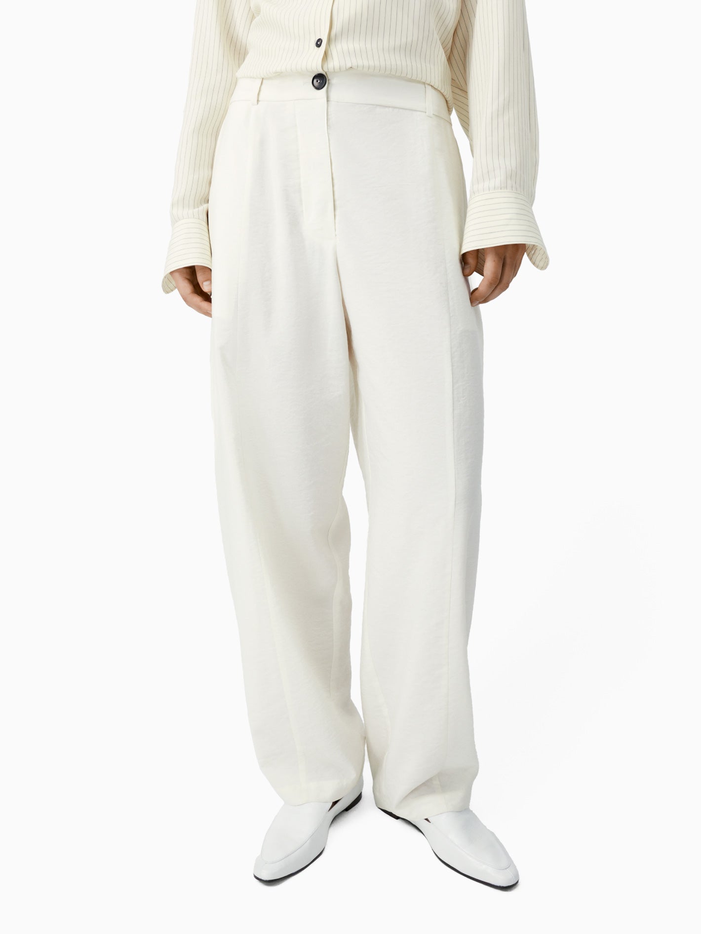 Silk Barrel Pants Garza