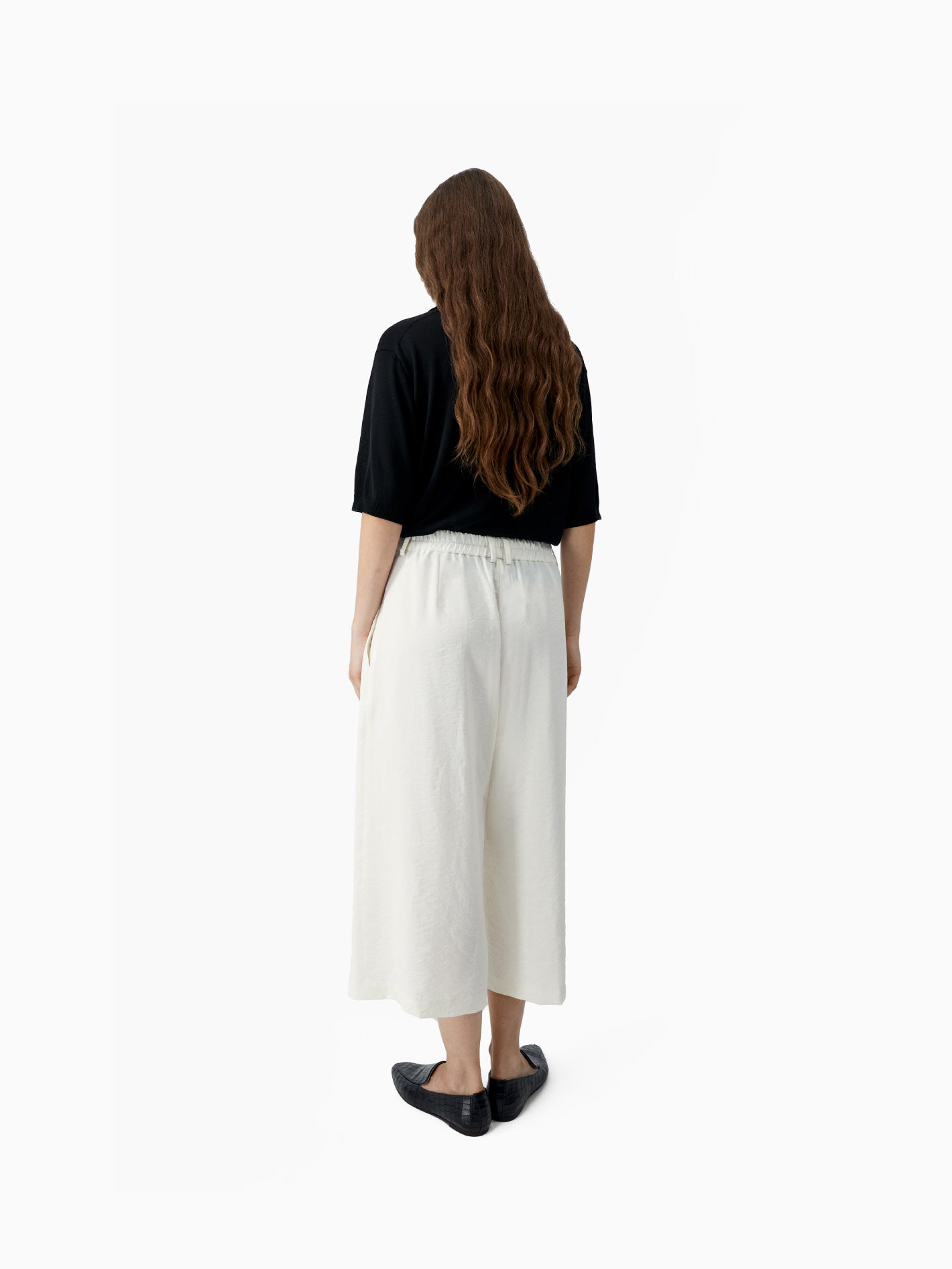 Silk Capri Pants Garza