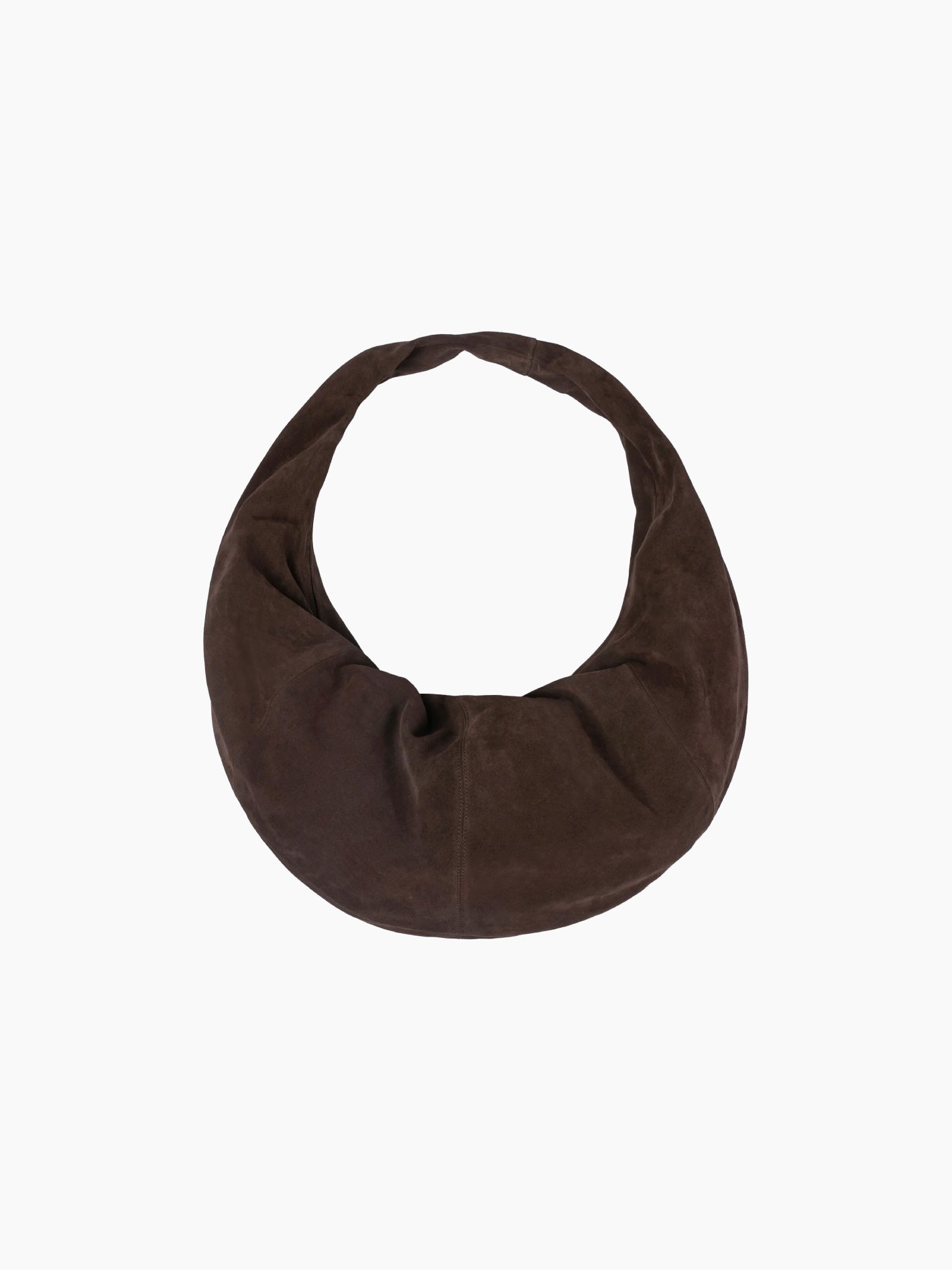 Suede Crossbody XL Bag Brown