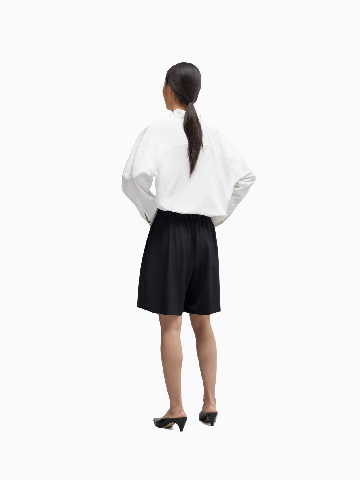 Tailored Bermuda Black