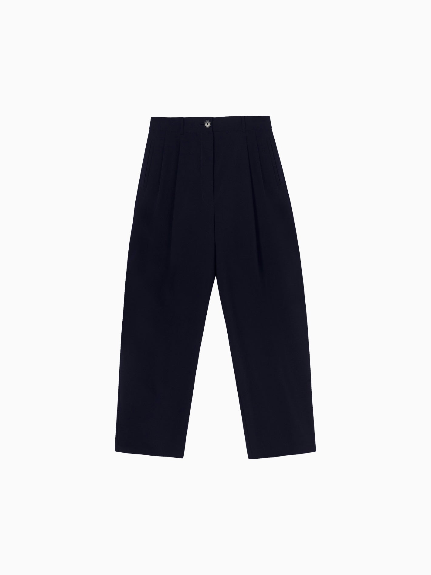 Tailored Masculine Pants Navy