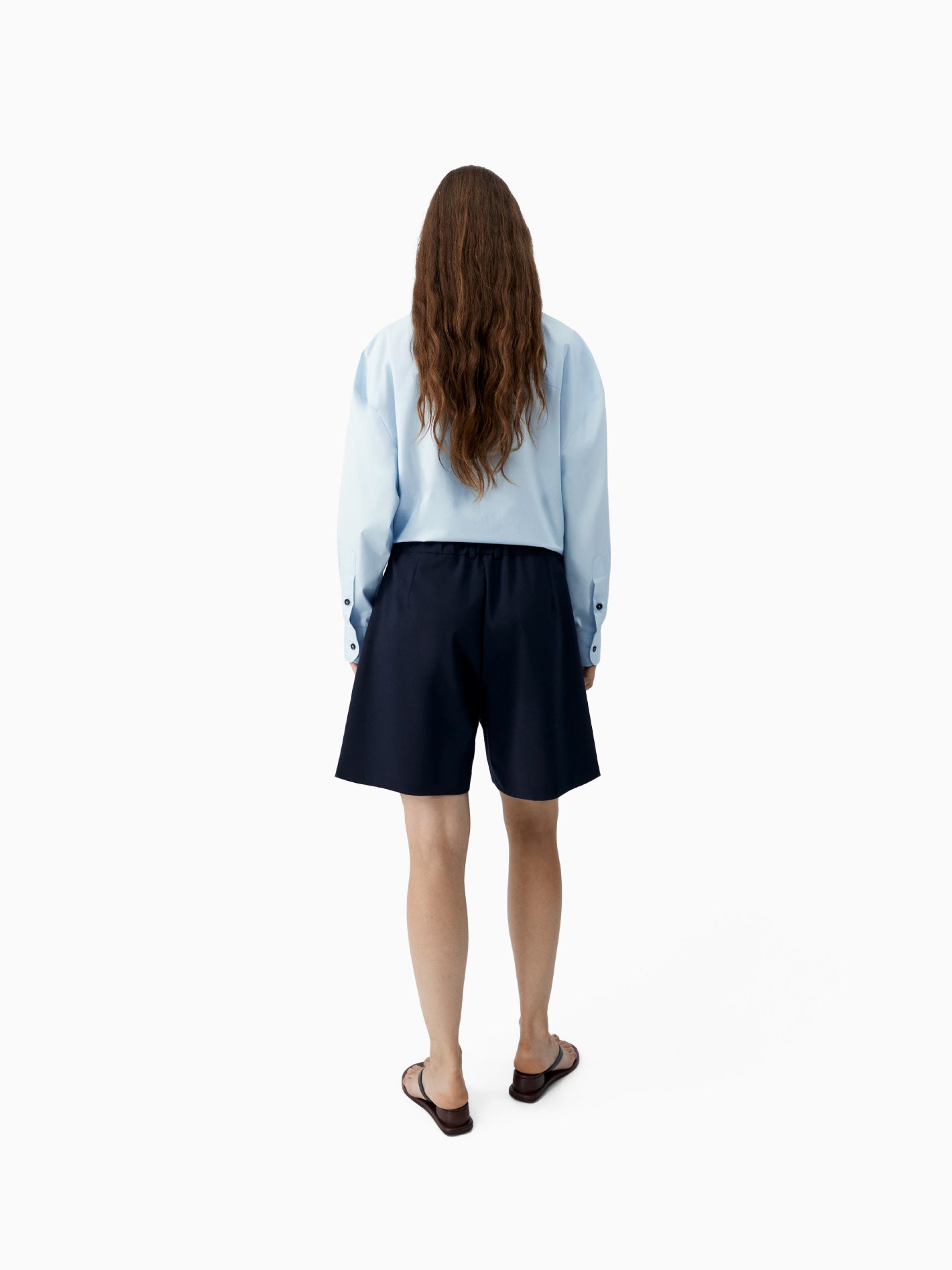 Tailored Shorts Navy