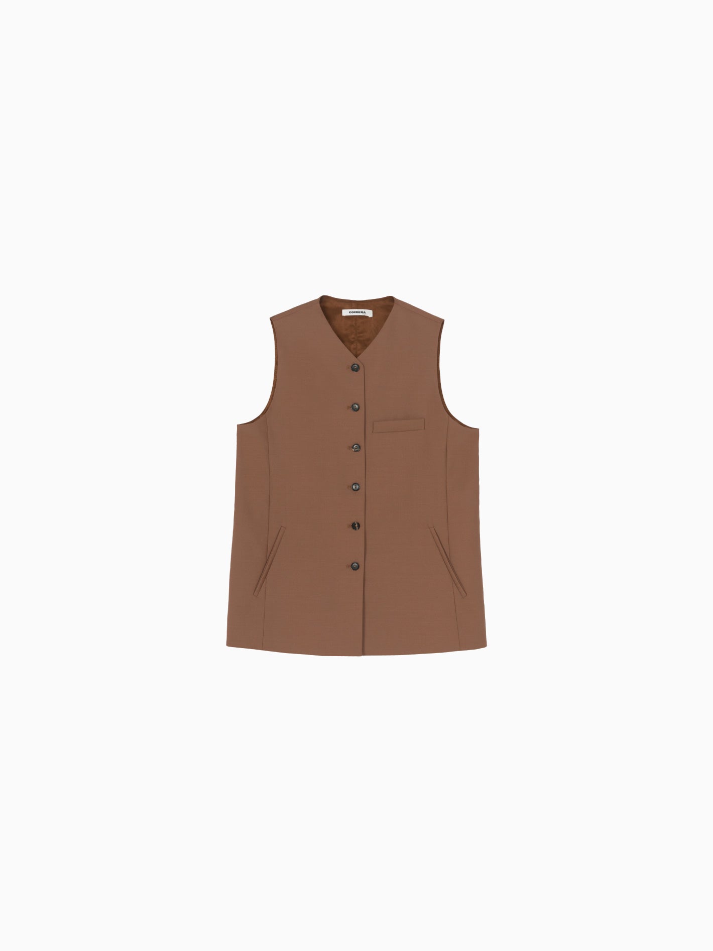 Tailored Vest Clove