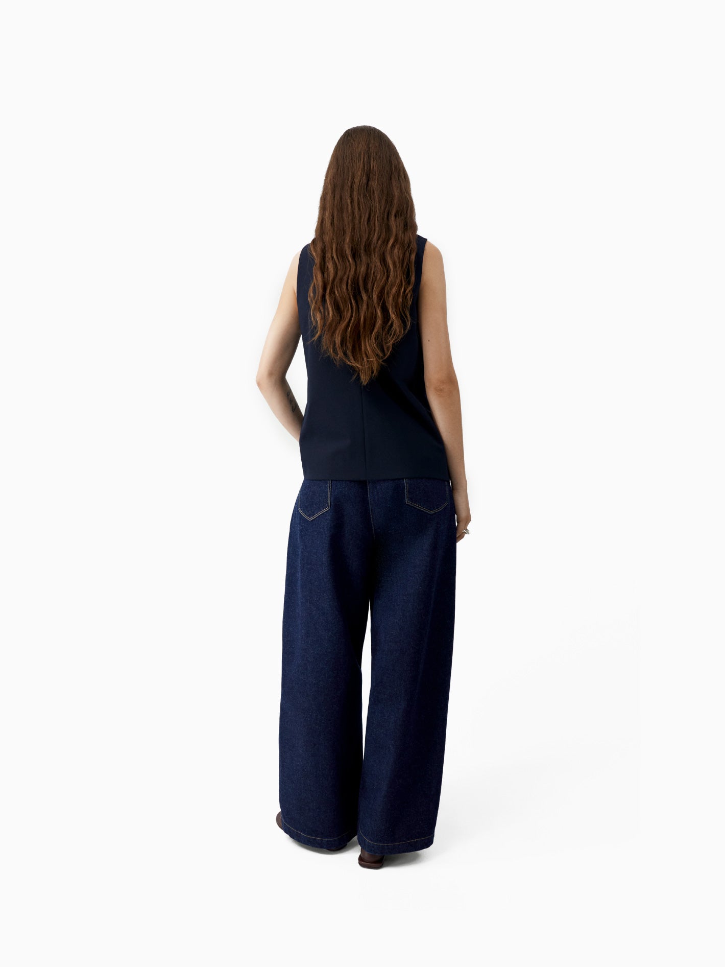 Tailored Vest Navy