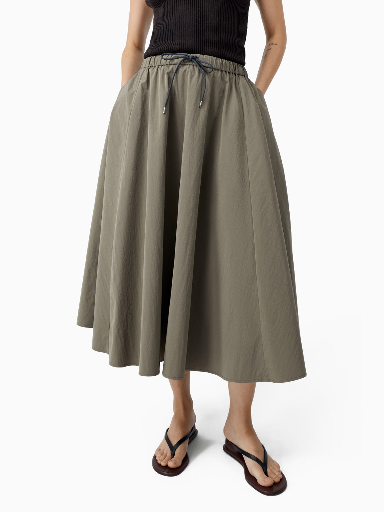 Technical Skirt Vetiver