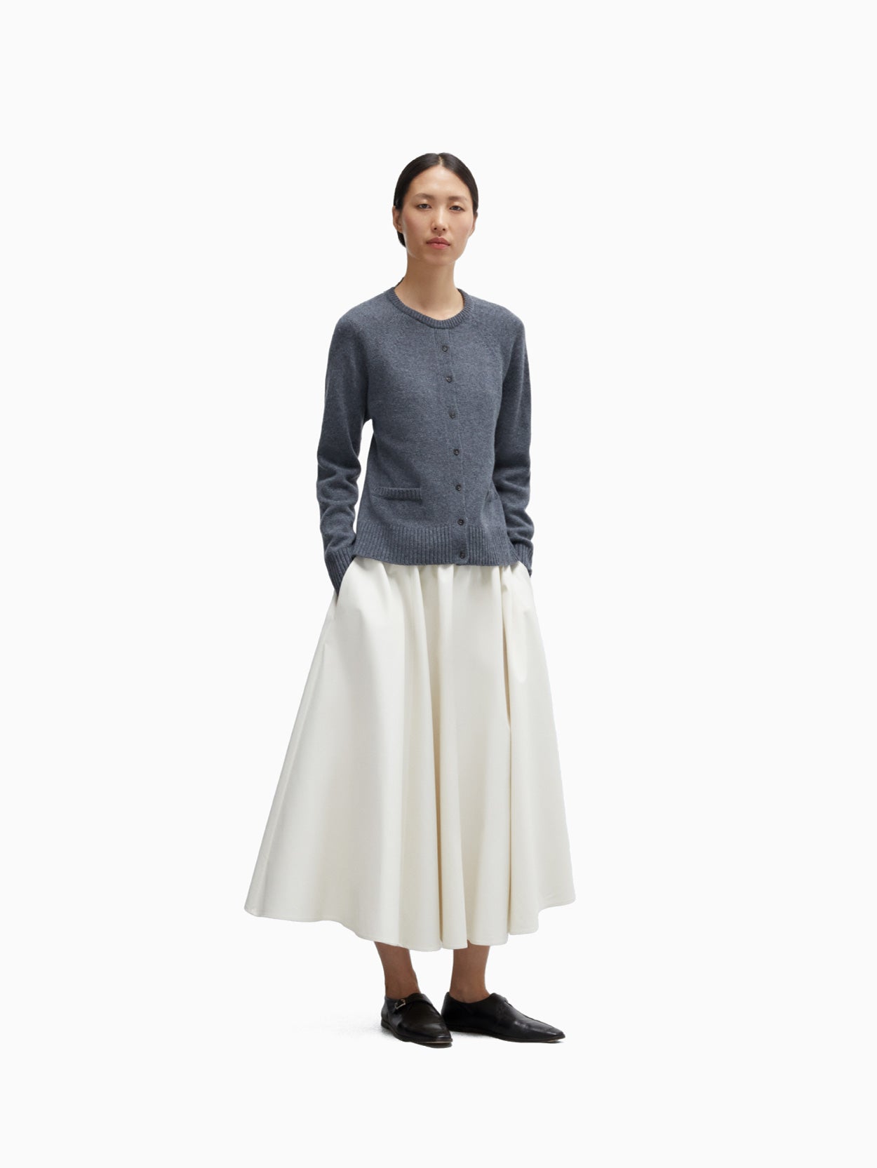 Technical Skirt White