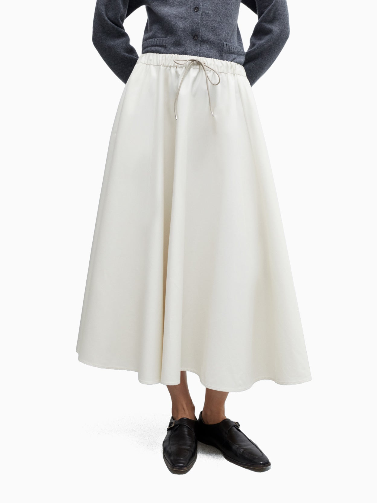 Technical Skirt White