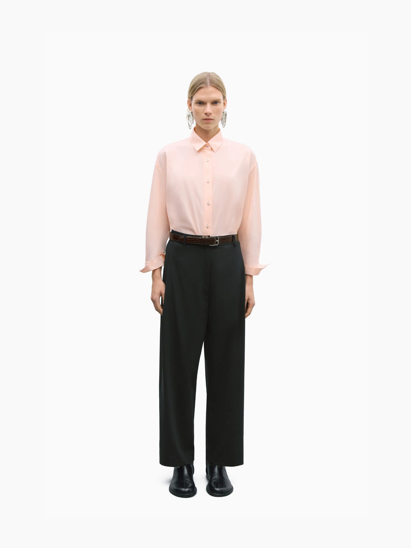Wide Leg Pants Black