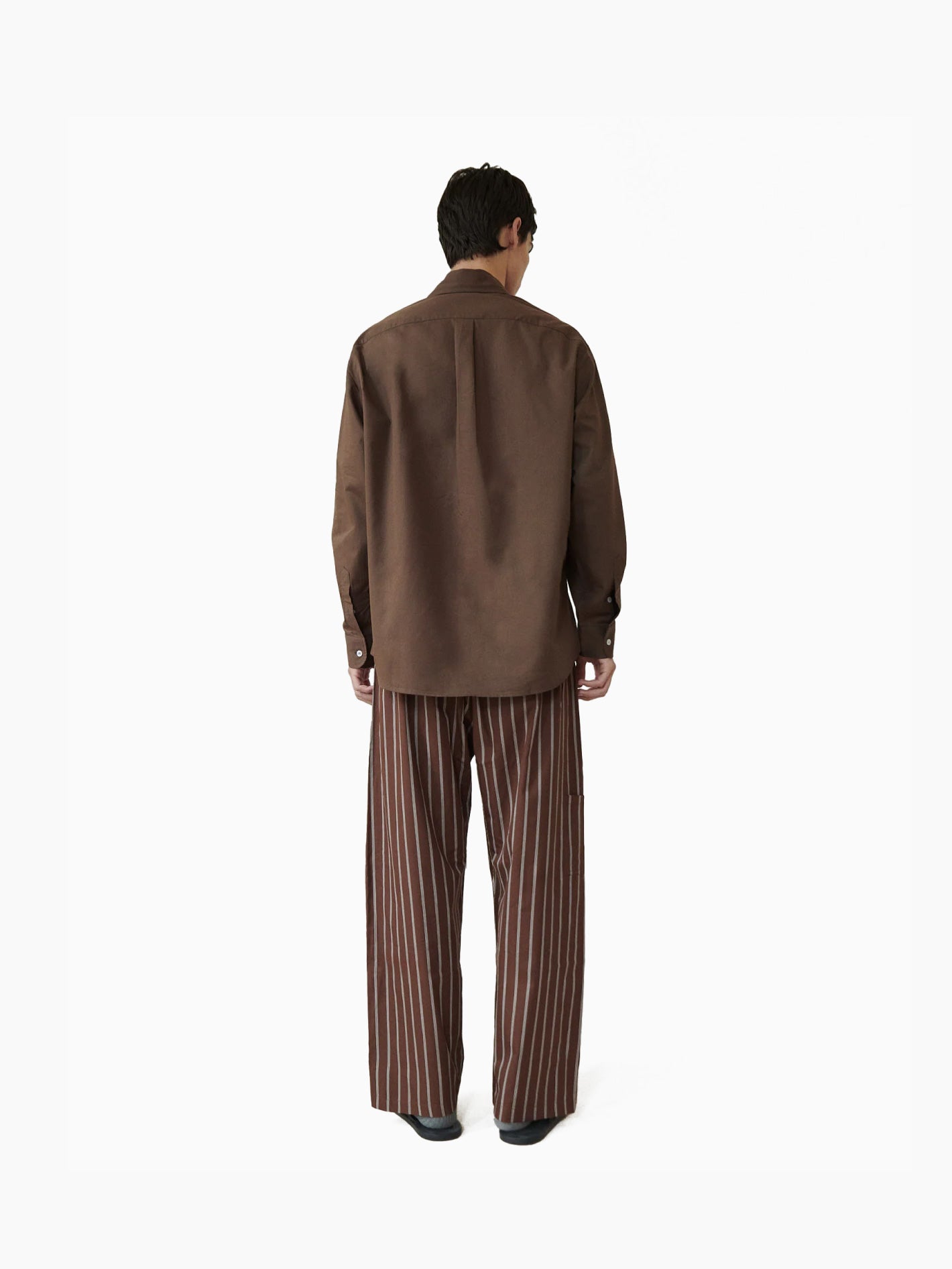 Dandelion Shirt Brown Stripes