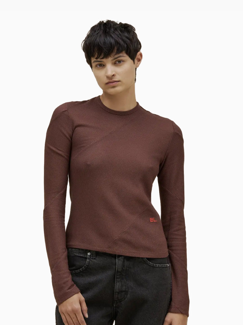 Spiral Long Sleeve Wood