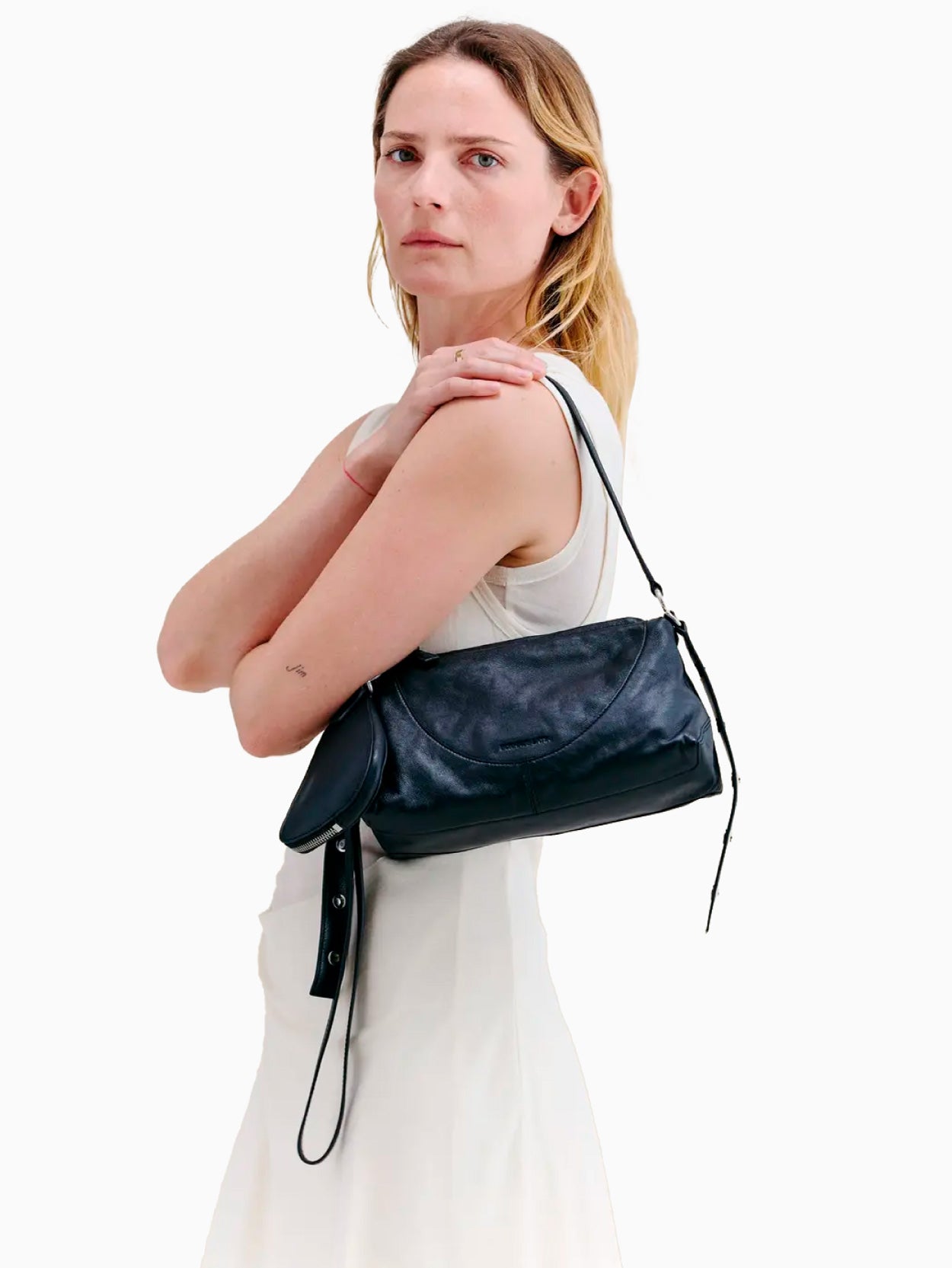 The Crescent Bag Black