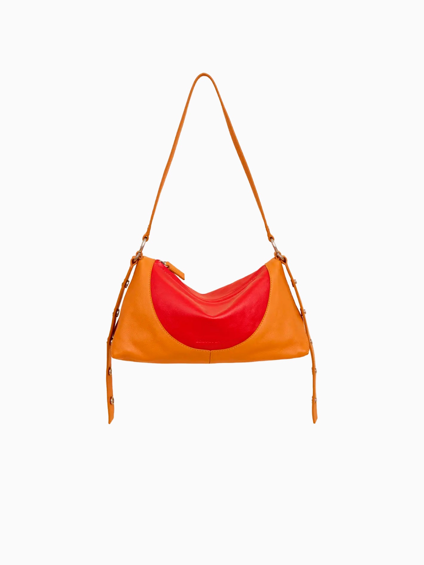 The Crescent Bag Orange Red