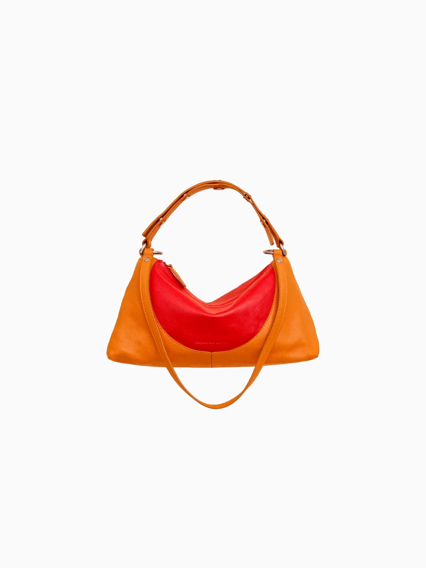 The Crescent Bag Orange Red