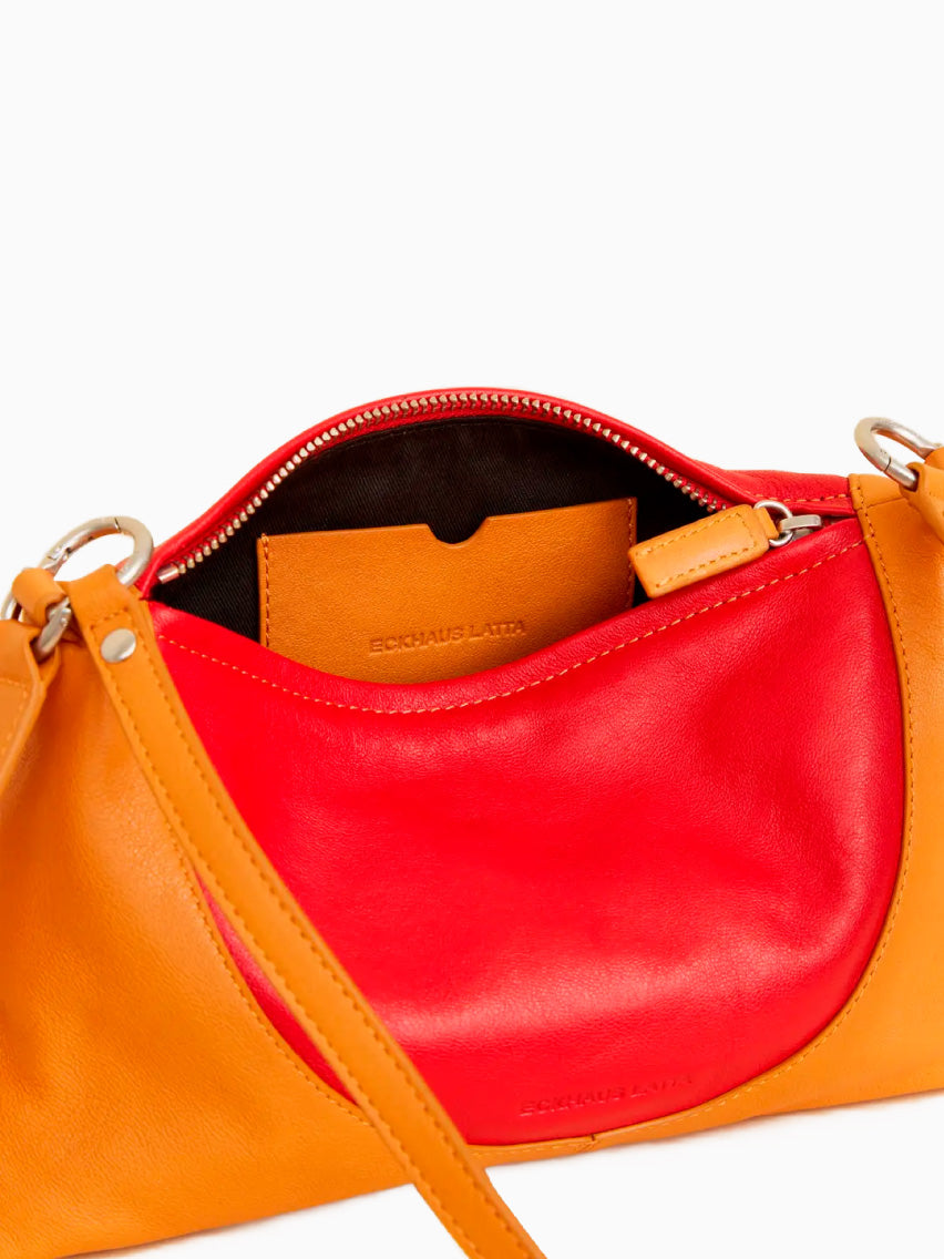 The Crescent Bag Orange Red