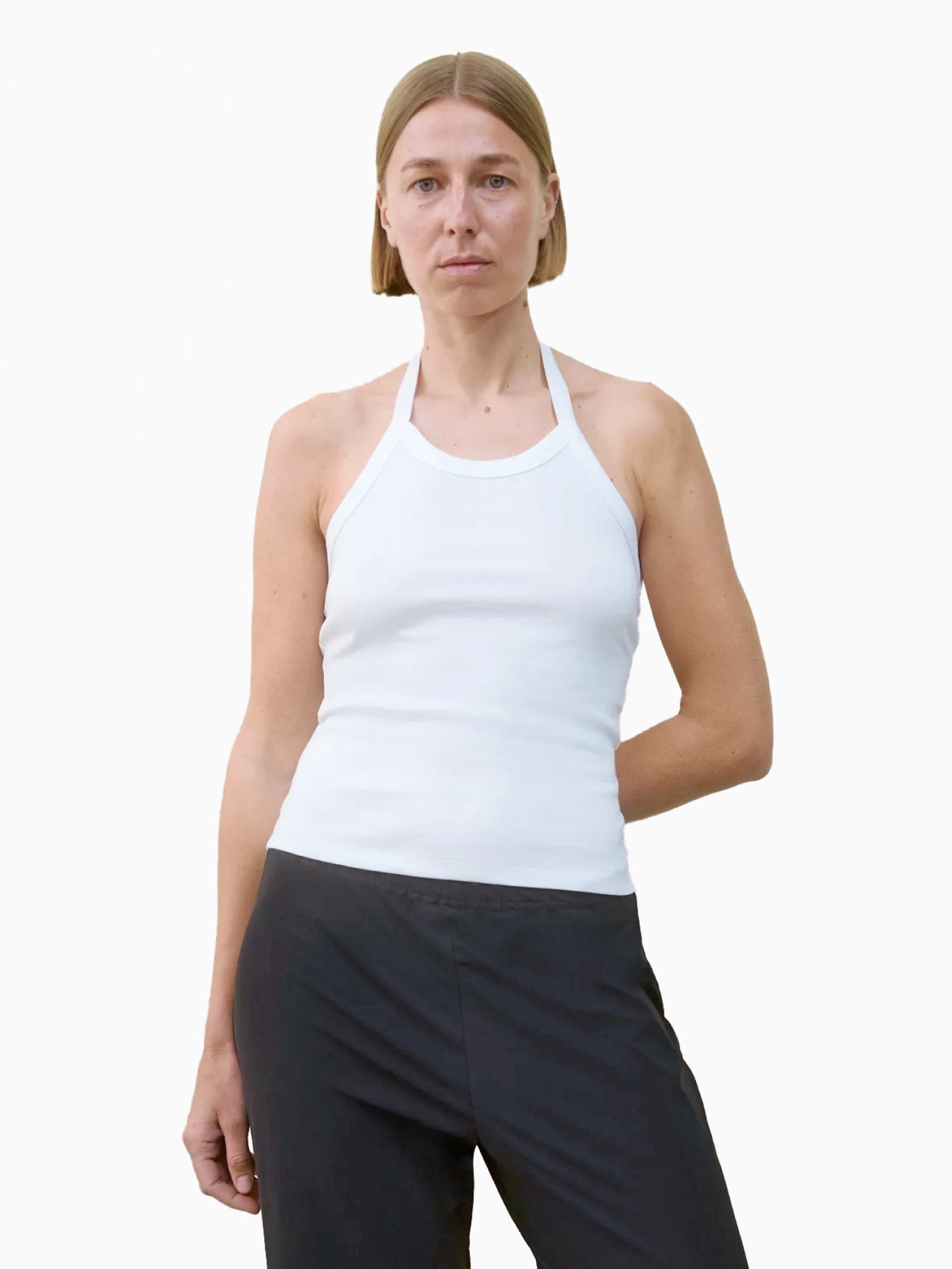 Angie Tank White