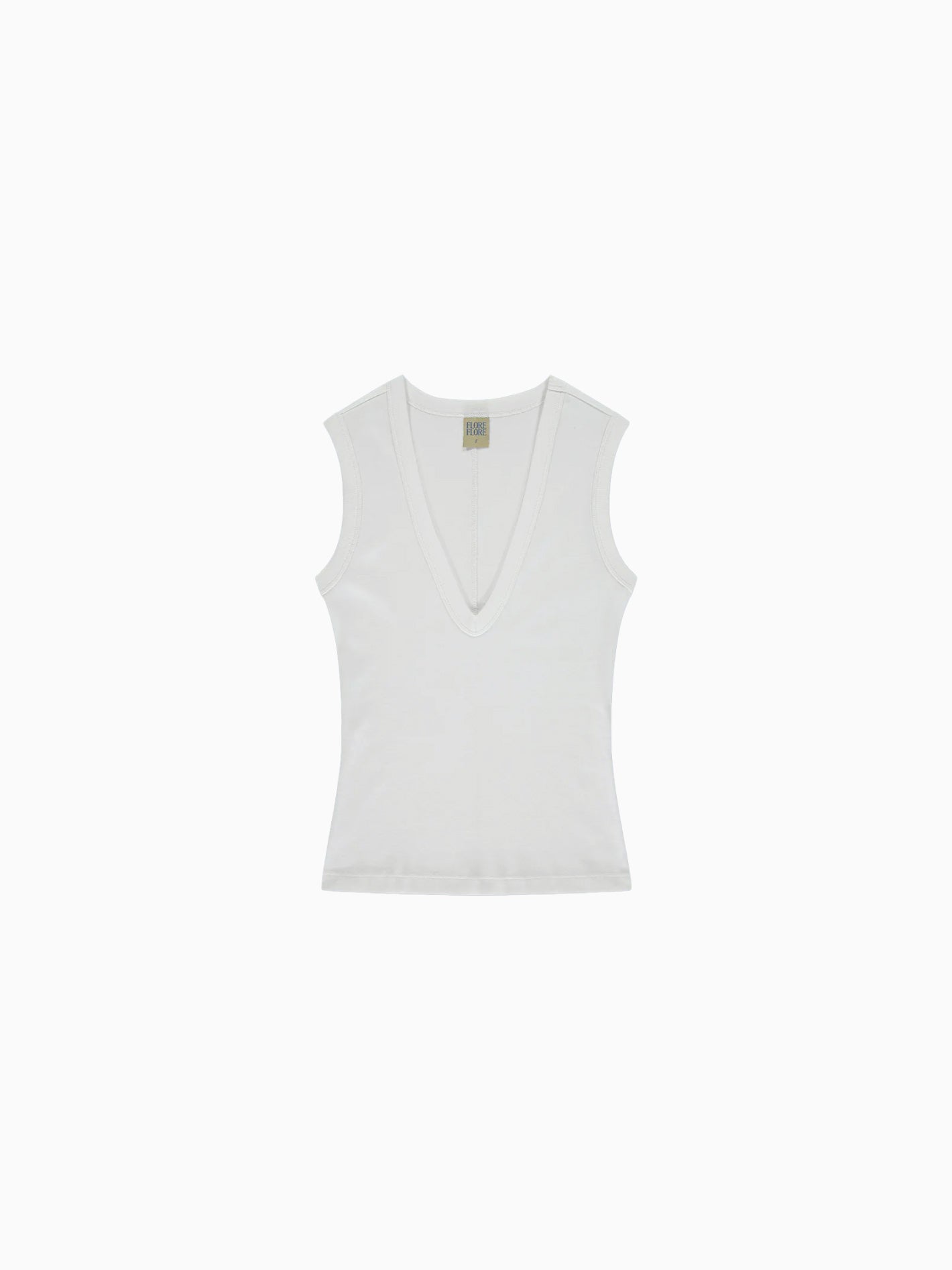Dewi Tank White