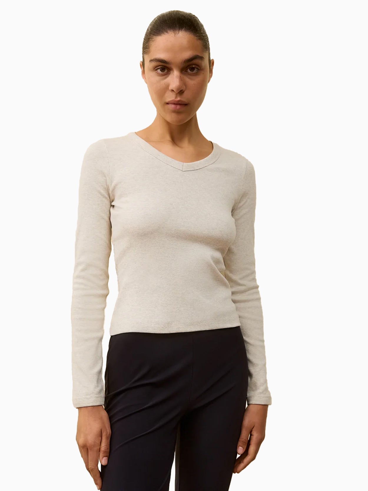 Jill Longsleeve Heather Grey