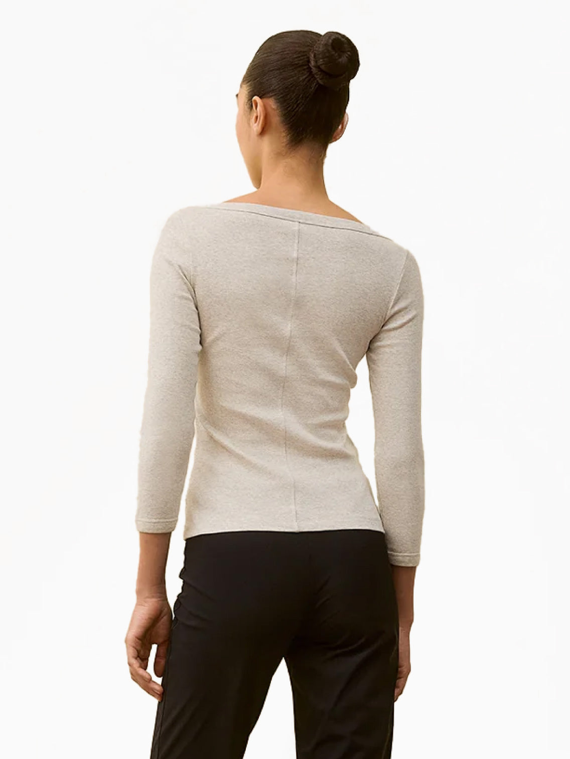 Steffi Tee Heather Grey