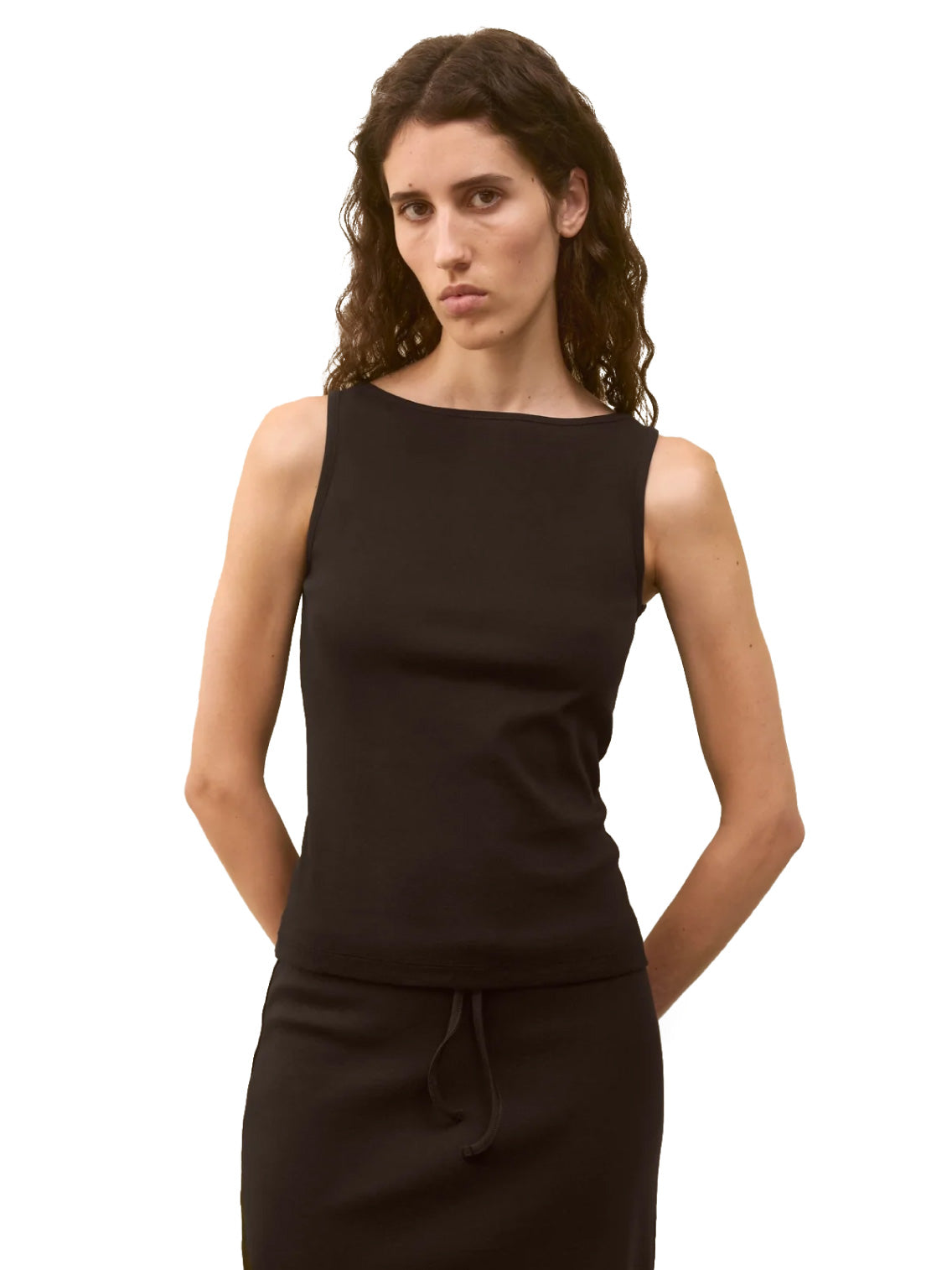 Timmi Tank Dark Brown