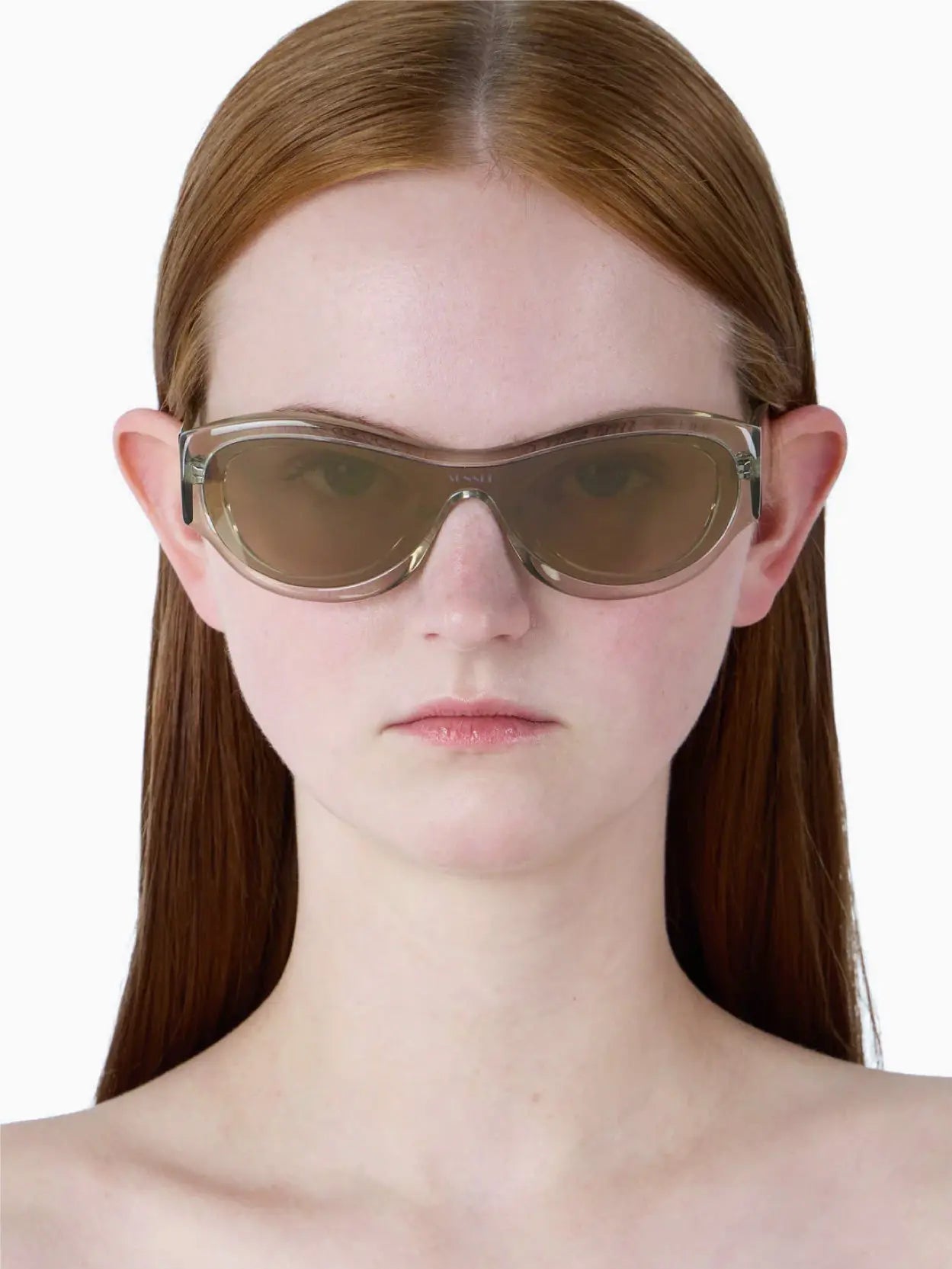 Prototipo 5 Sunglasses Transparent Grey/Green Sunnei