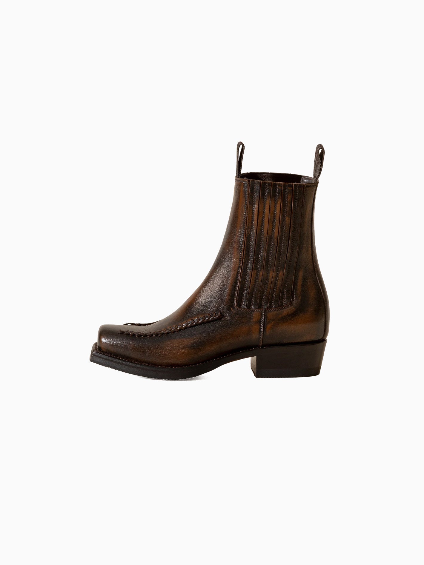 Agulla Chelsea Boots Brushed Brown
