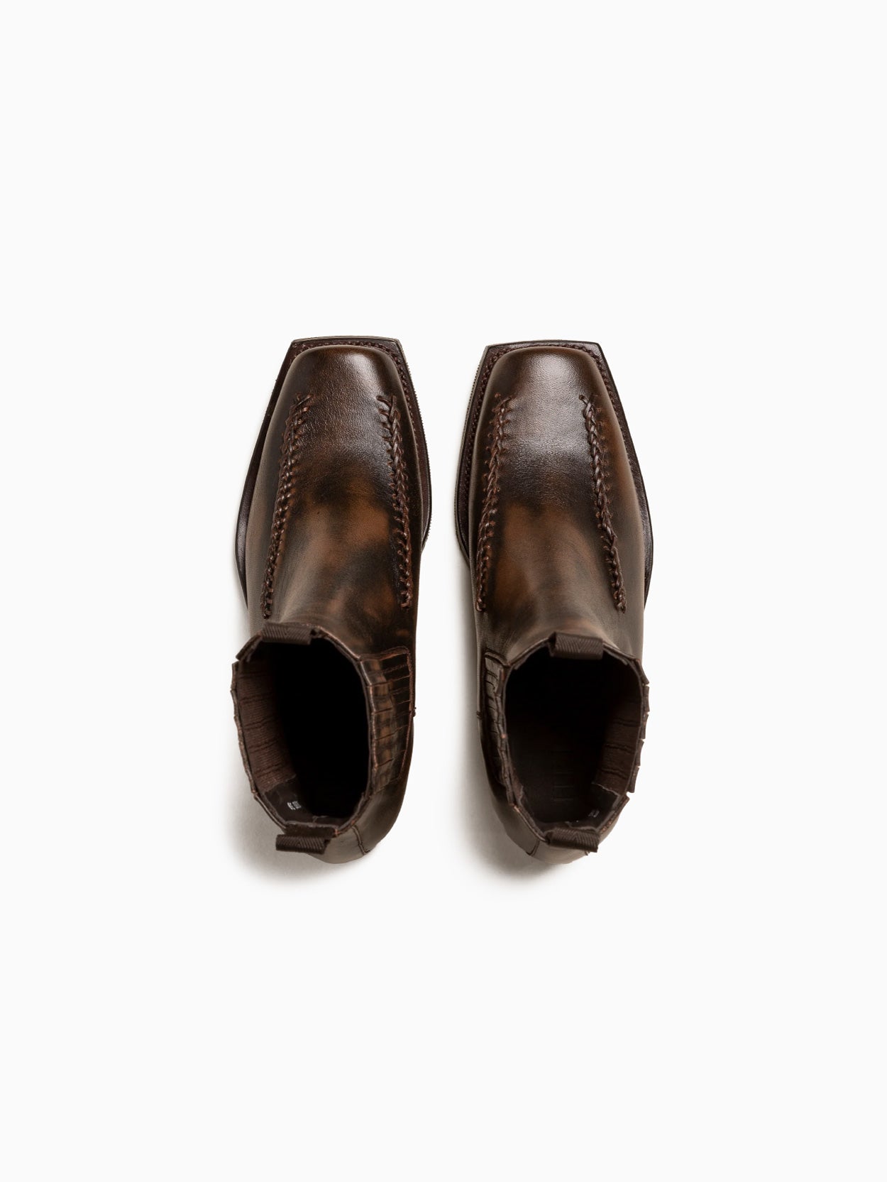 Agulla Chelsea Boots Brushed Brown