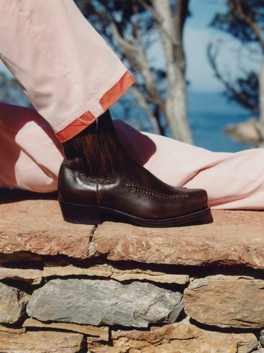Agulla Chelsea Boots Brushed Brown