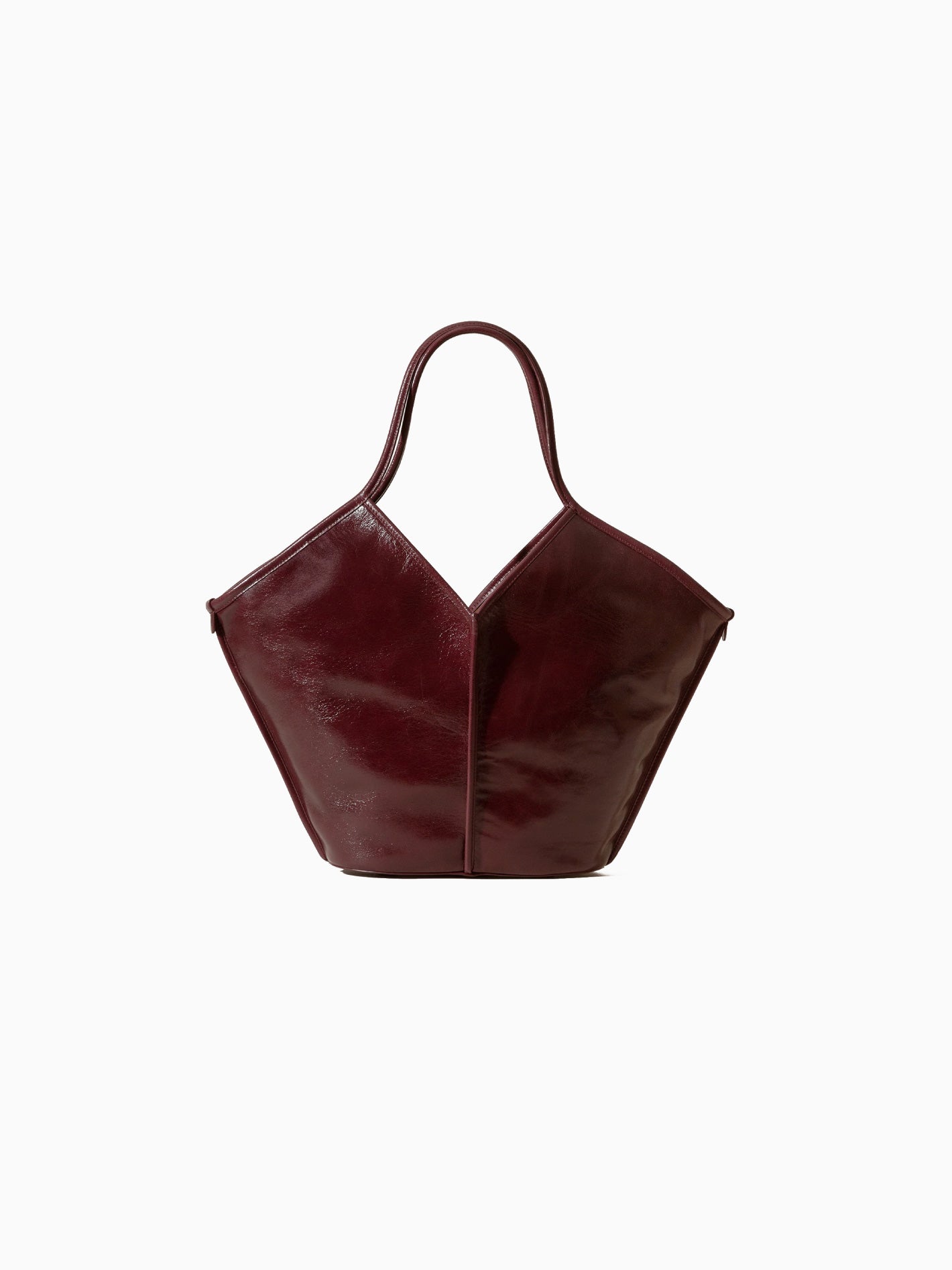 Calella Leather Bag Burgundy