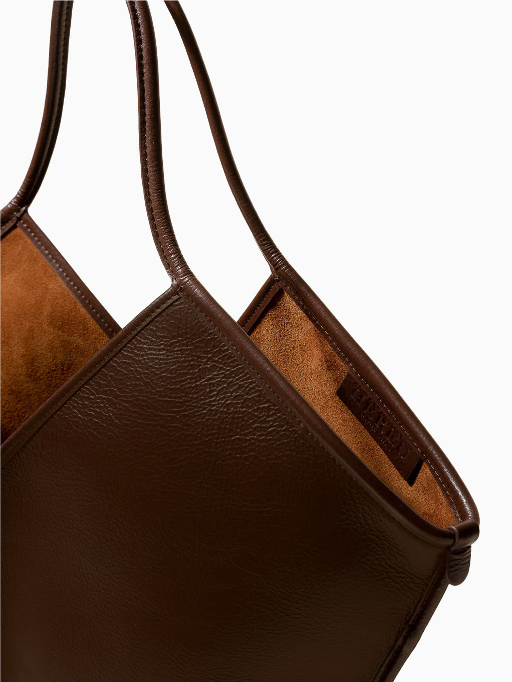 Calella Distressed Bag Dark Brown