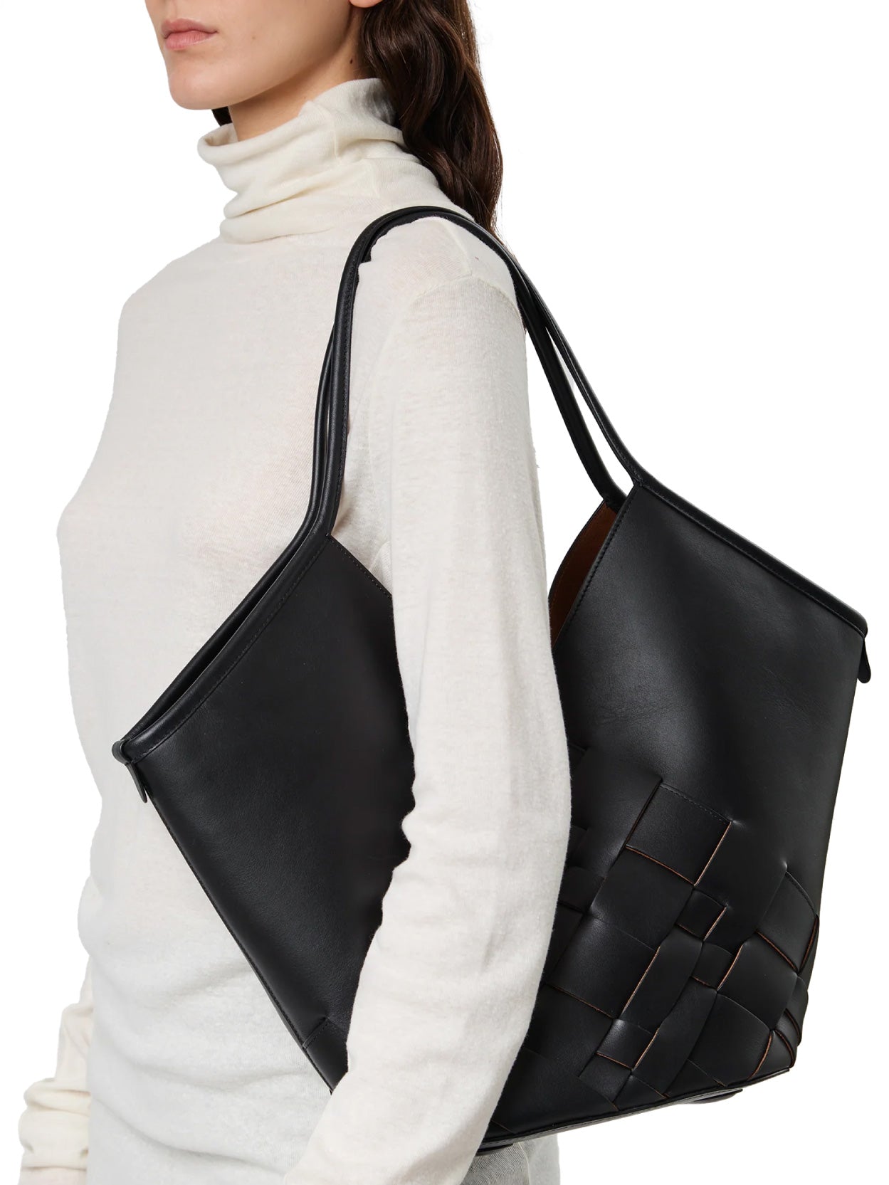 Coloma Leather Tote Bag