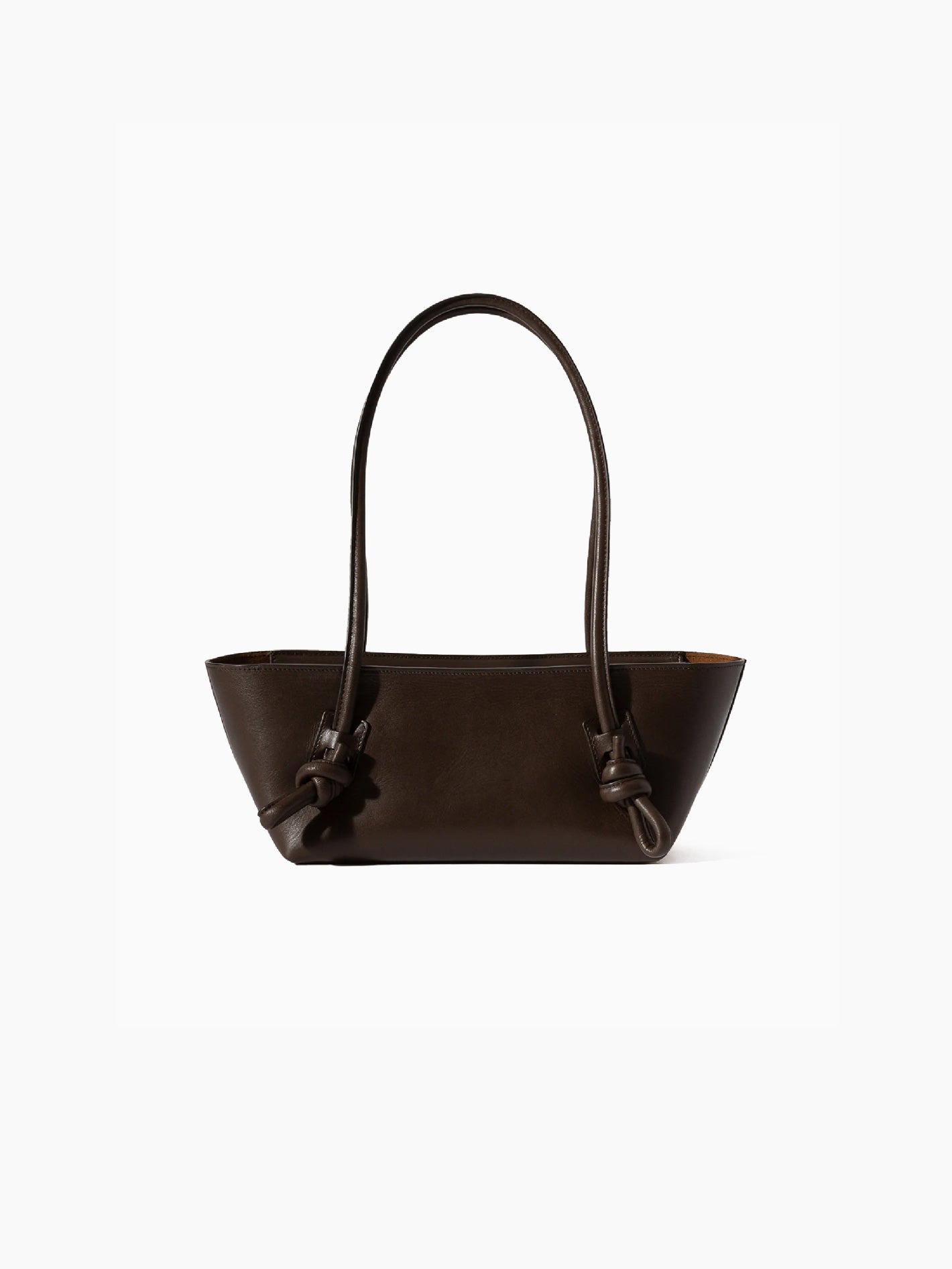 Fleca Baguette Shoulder Bag Dark Brown