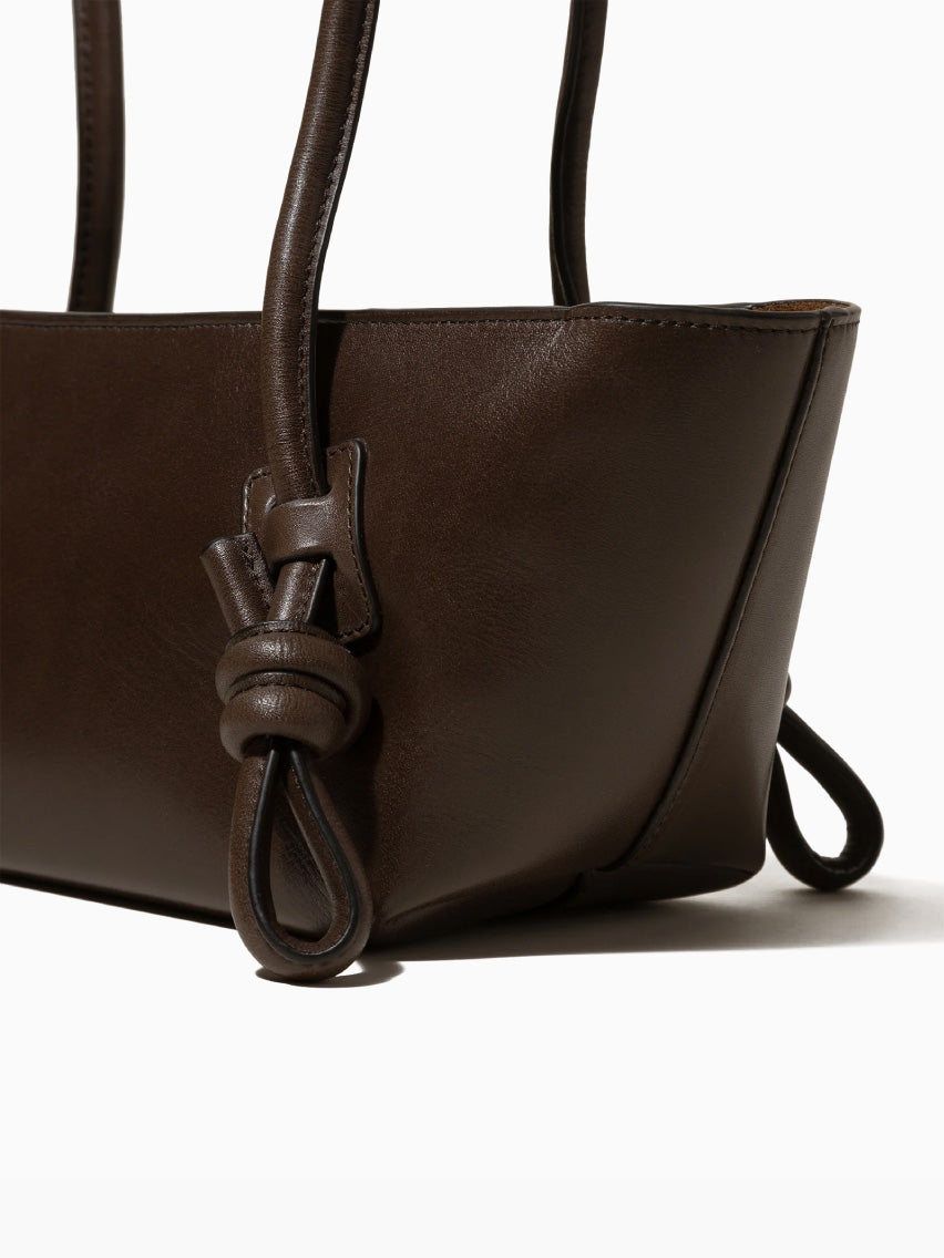Fleca Baguette Shoulder Bag Dark Brown
