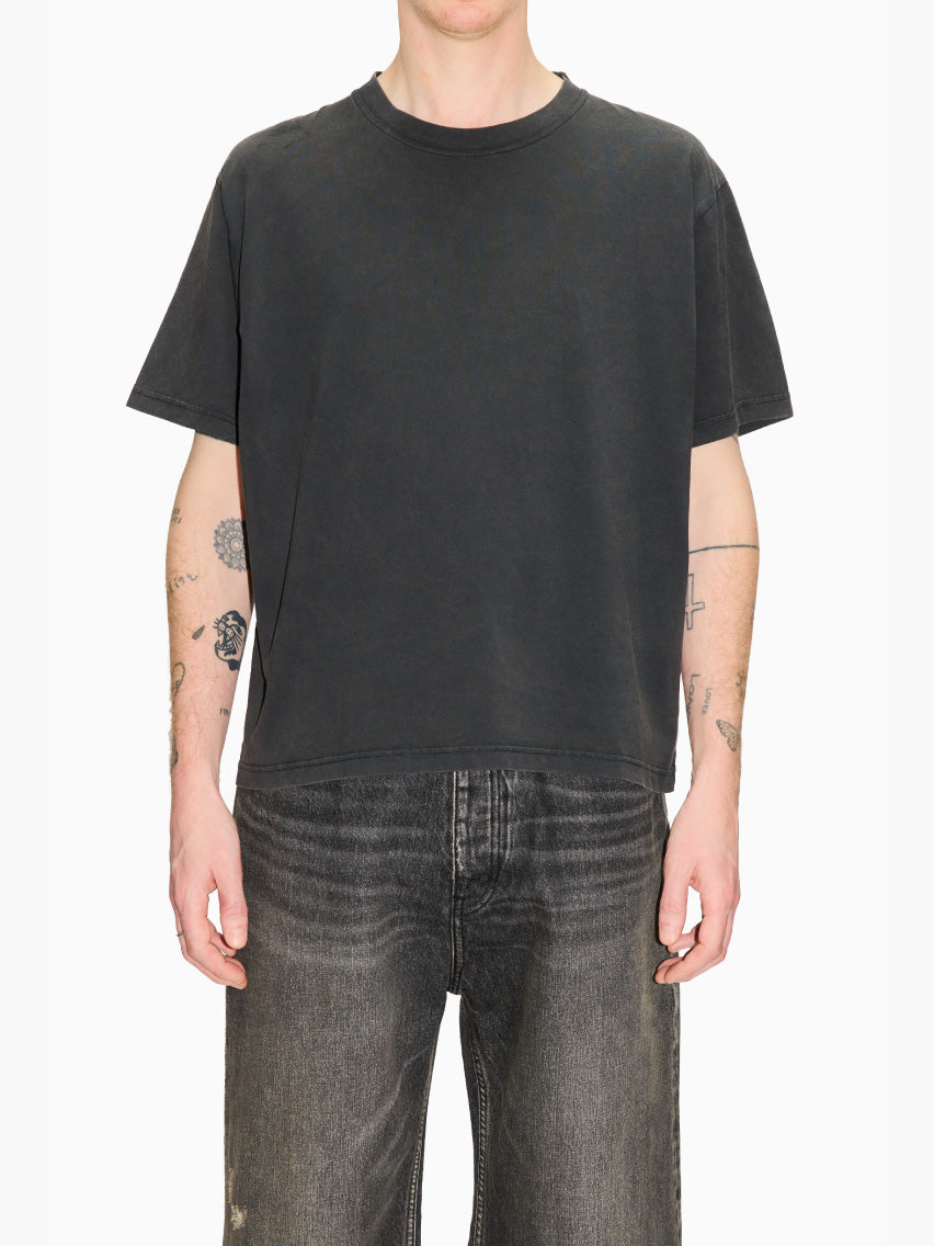 Boxy Tee Washed Black