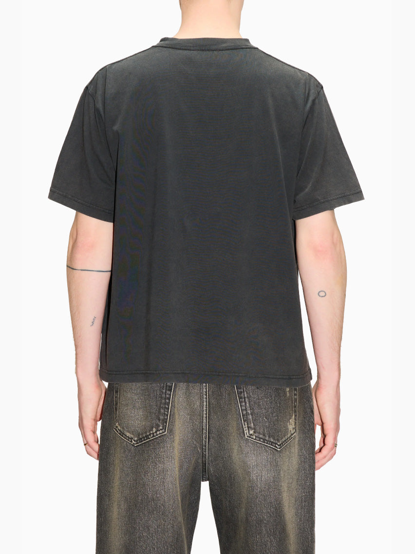 Boxy Tee Washed Black