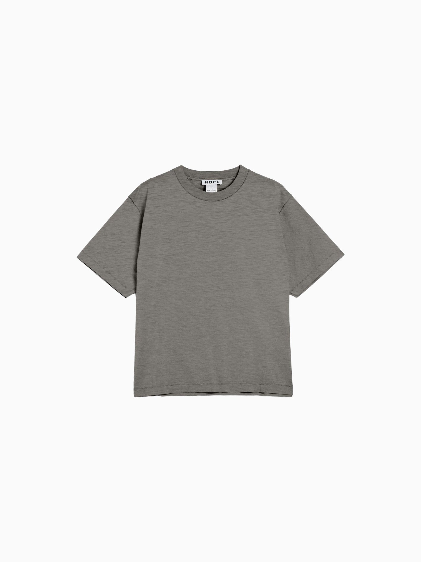 Boxy Tee Sage Grey