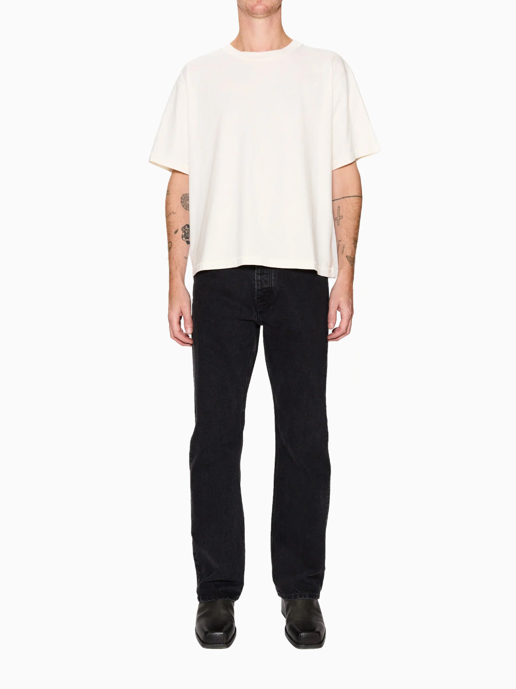 Boxy Tee Offwhite Jersey