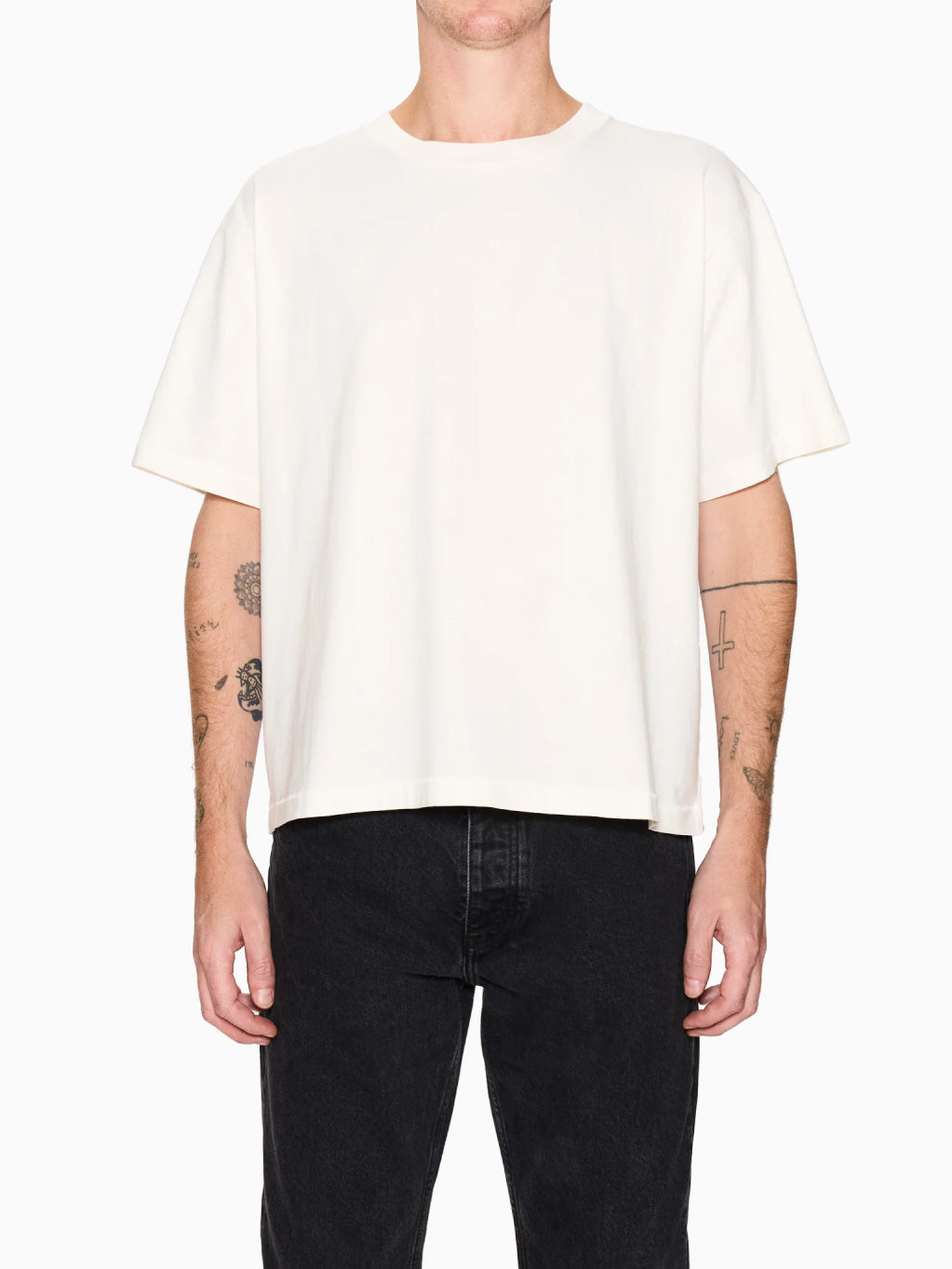 Boxy Tee Offwhite Jersey