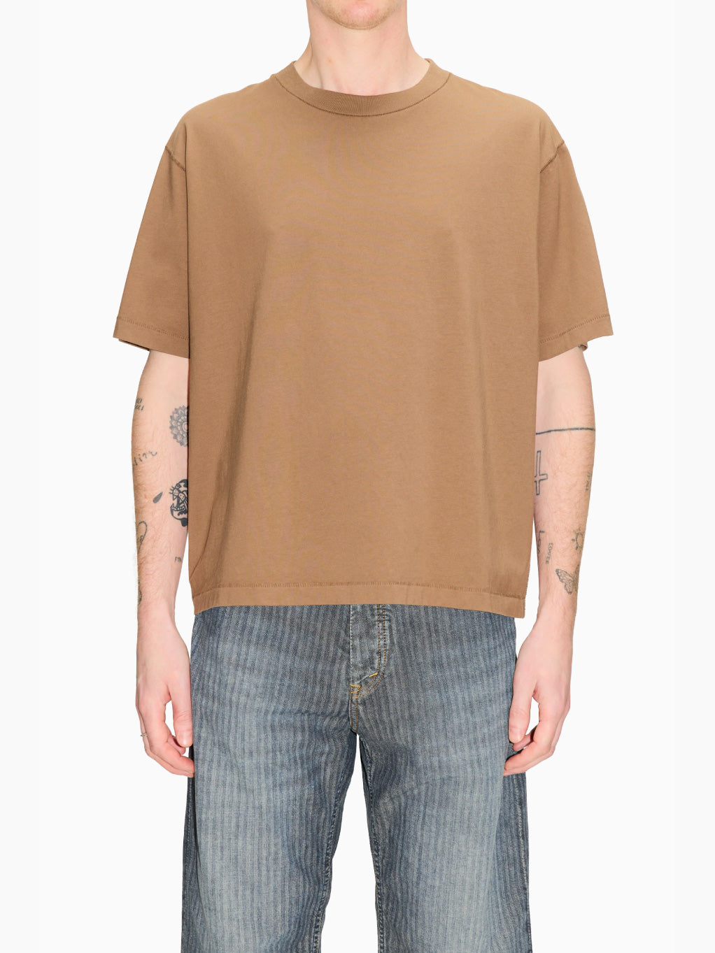 Boxy Tee Deep Taupe