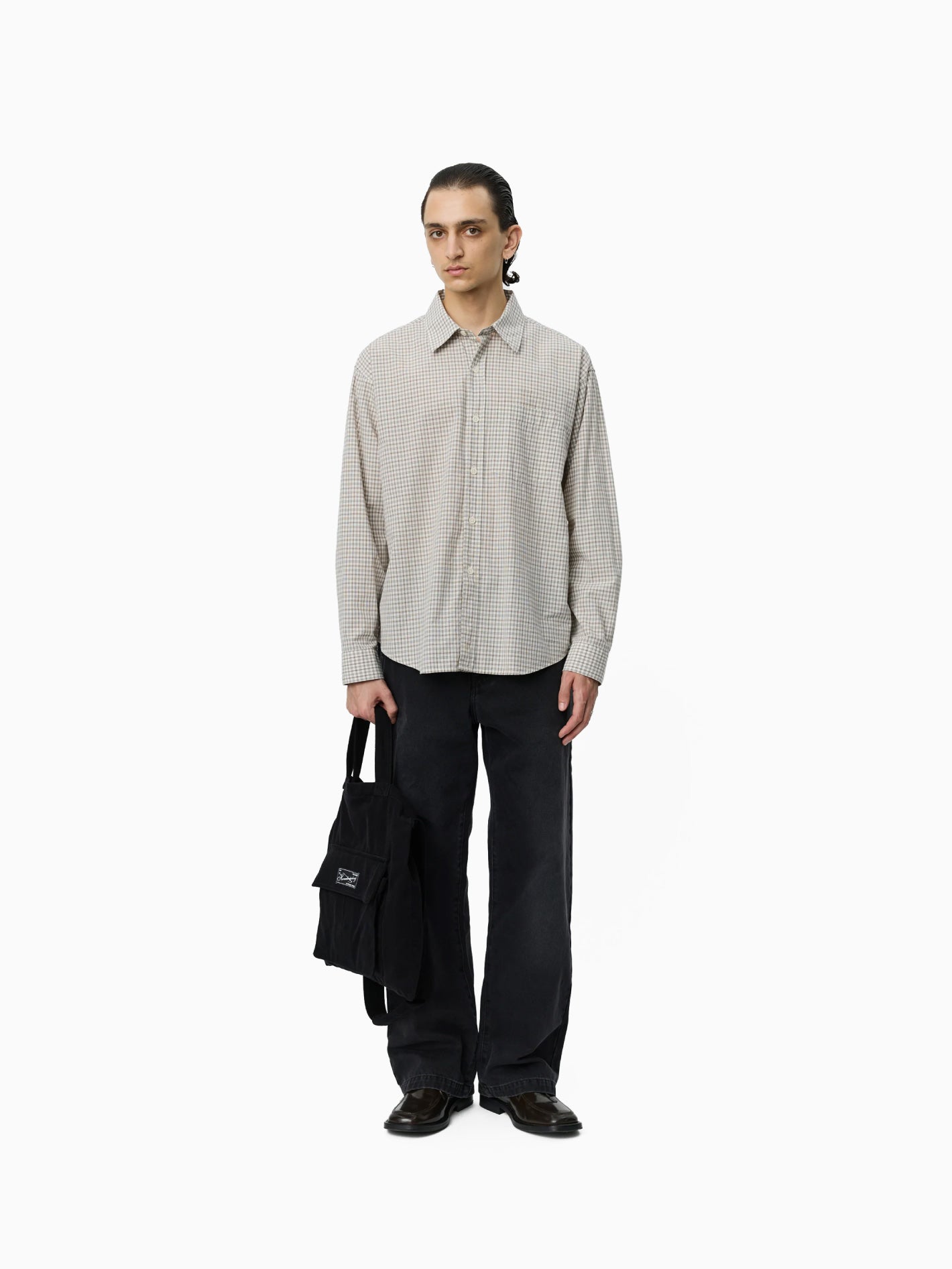 Executive Shirt Experienced Brown Check
