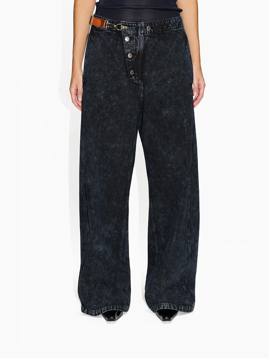 Labour Trousers Black Marble