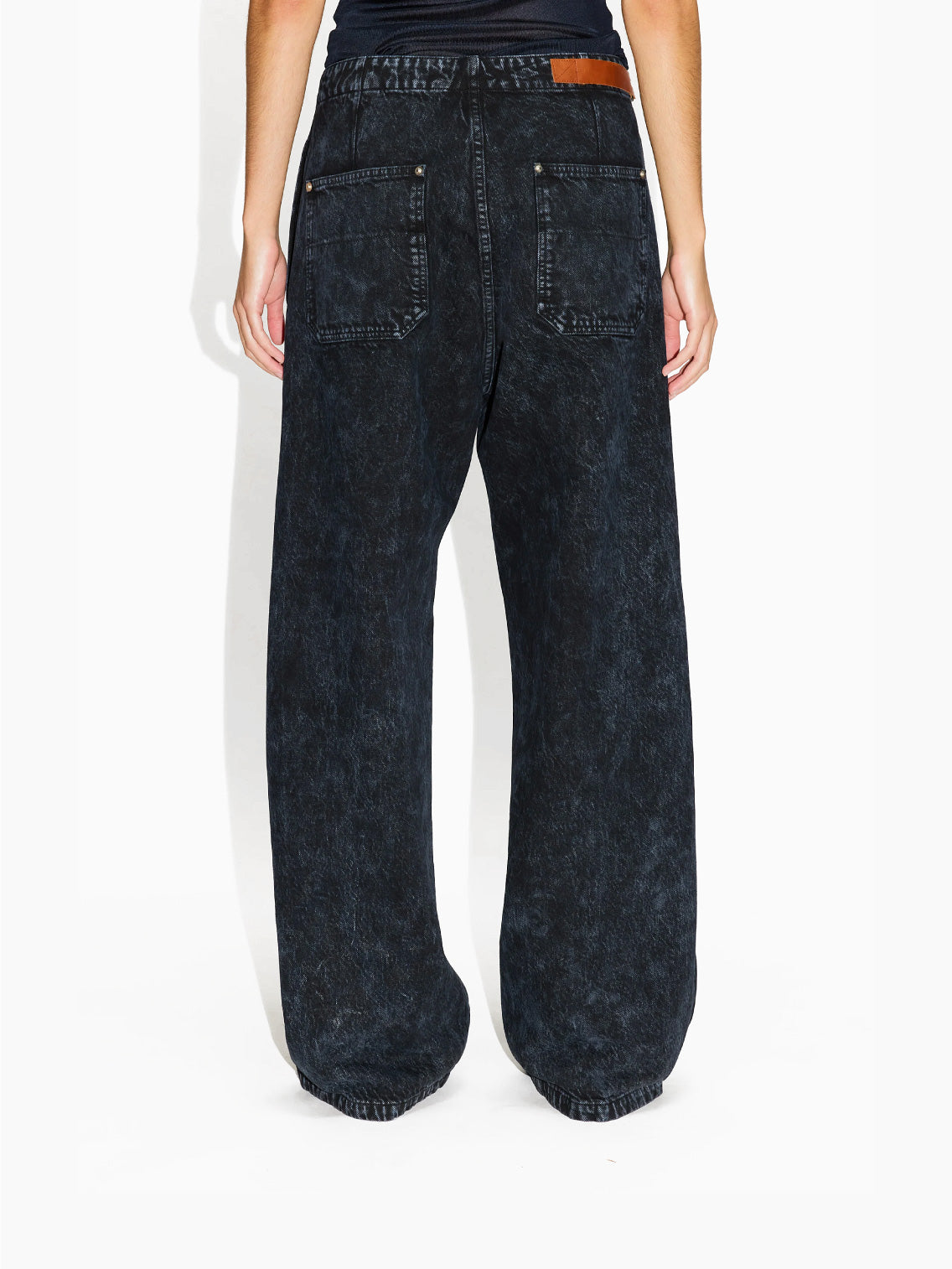 Labour Trousers Black Marble