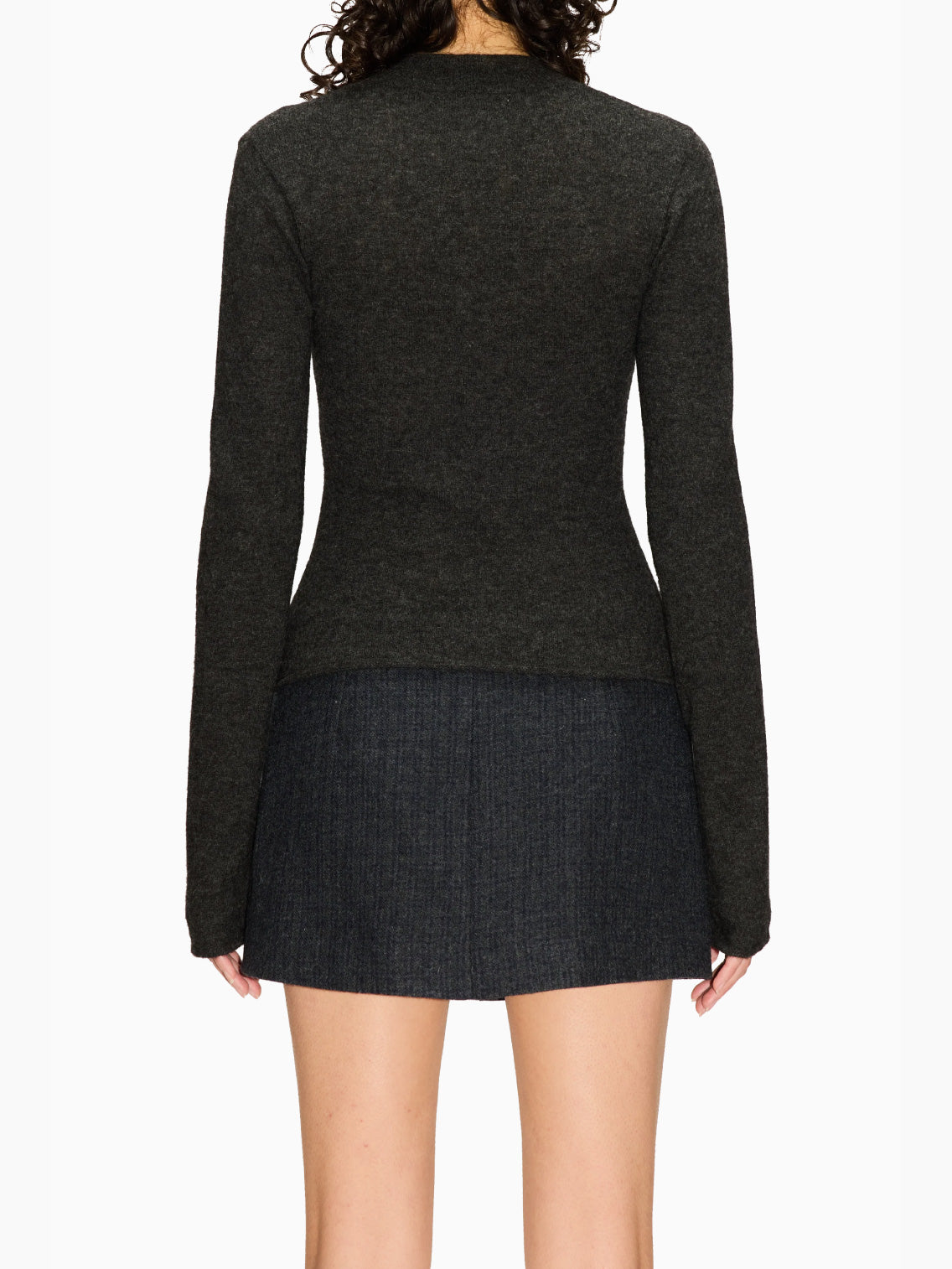 Laced Sweater Black