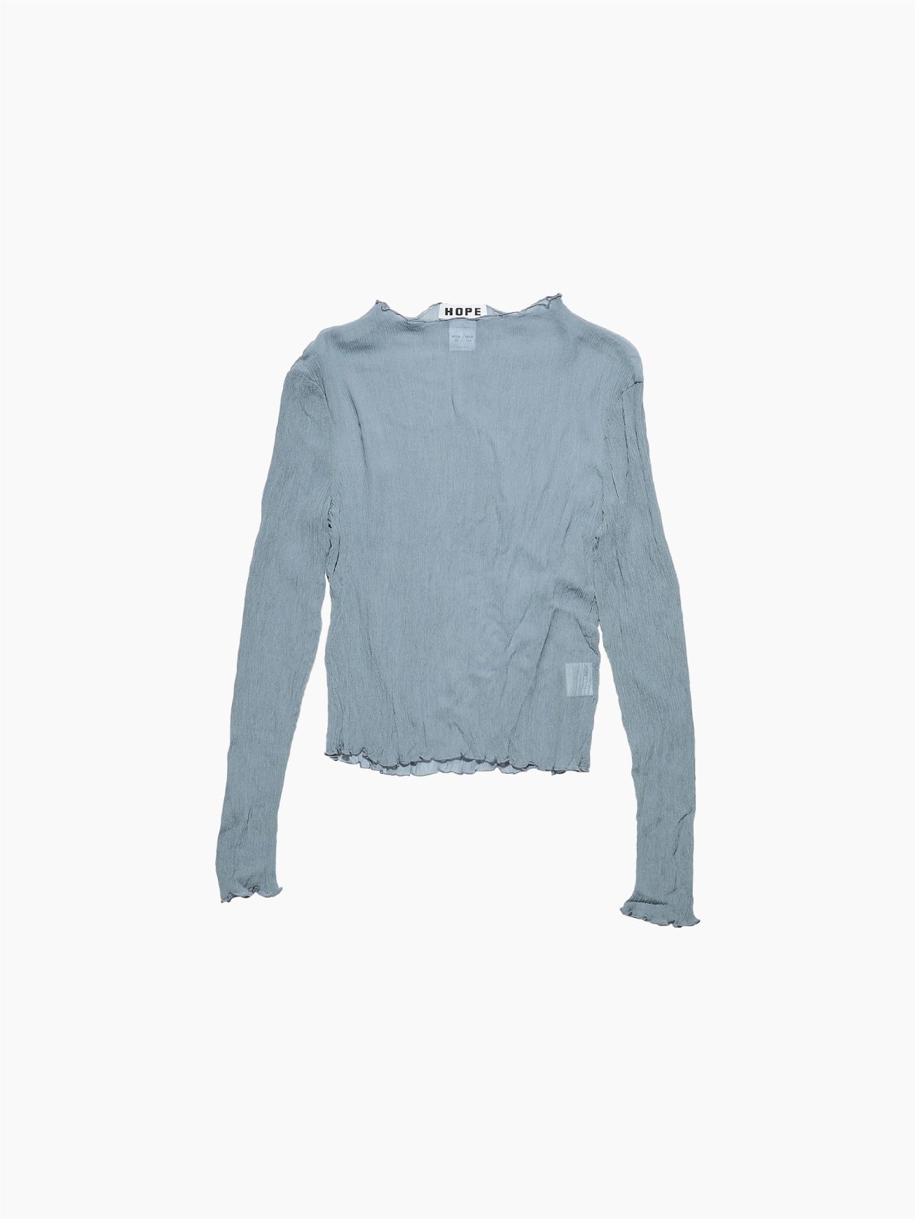 Simple Long Sleeve Dove Blue