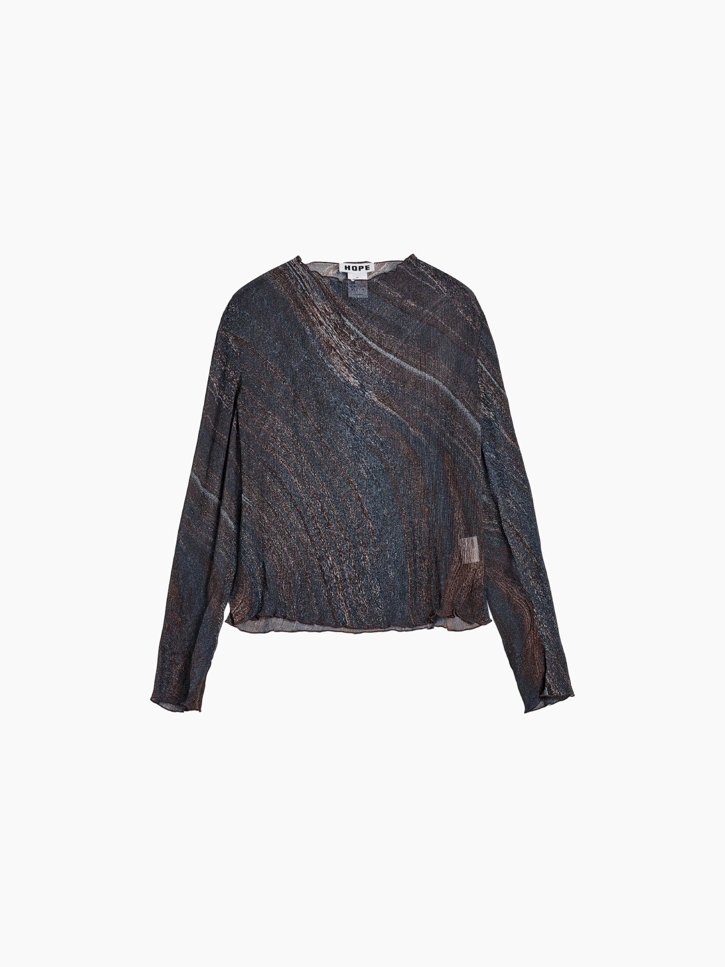 Simple Longsleeve Martian Flow Print