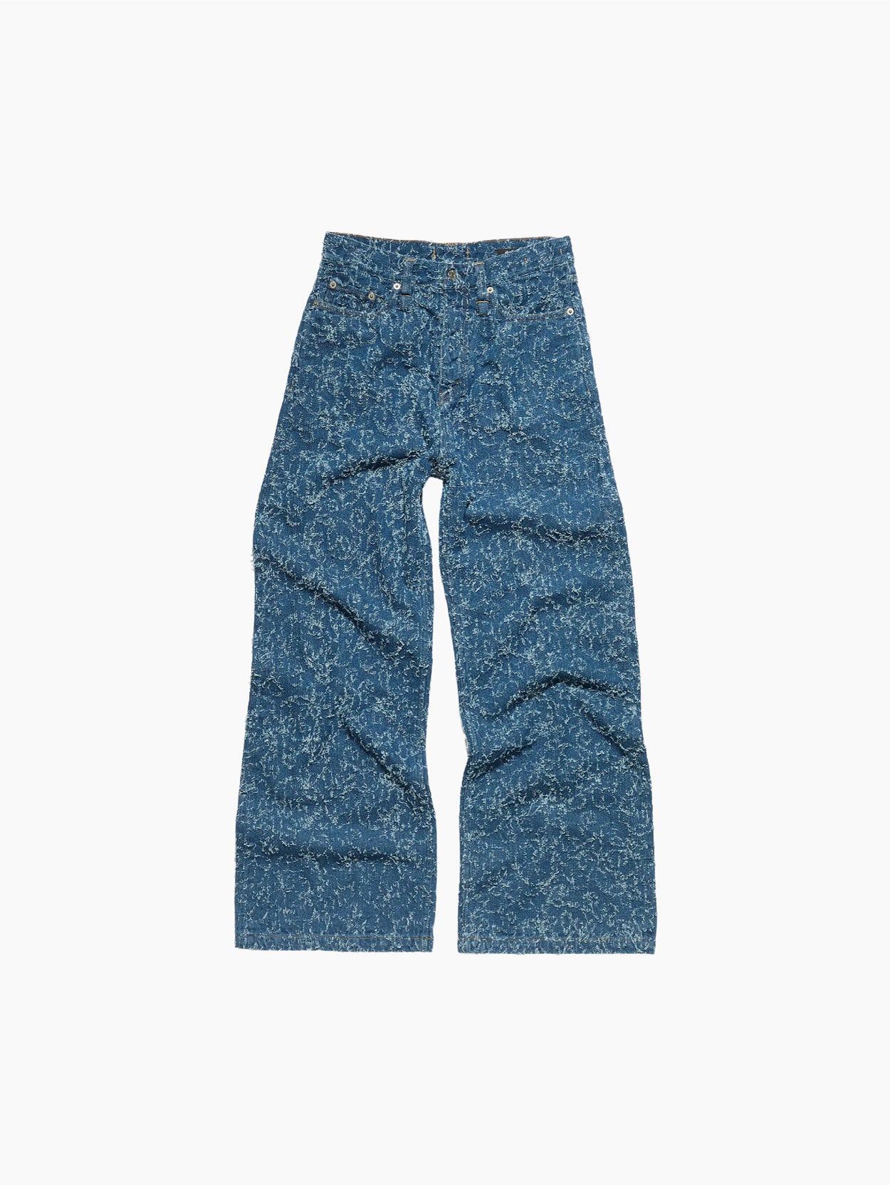 Skid Jeans Blue Fluffy Denim