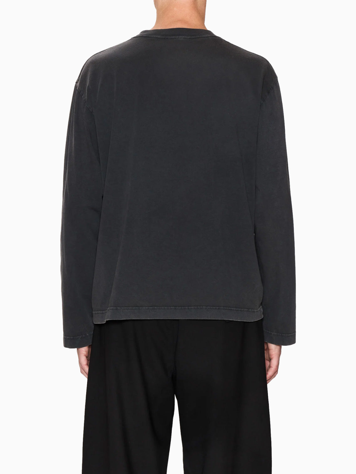 Spark Longsleeve Washed Black Jersey