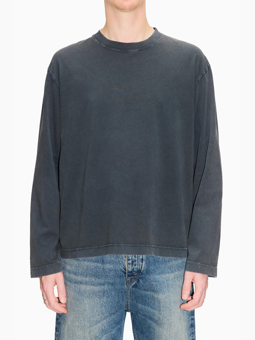 Spark Longsleeve Washed Black Jersey