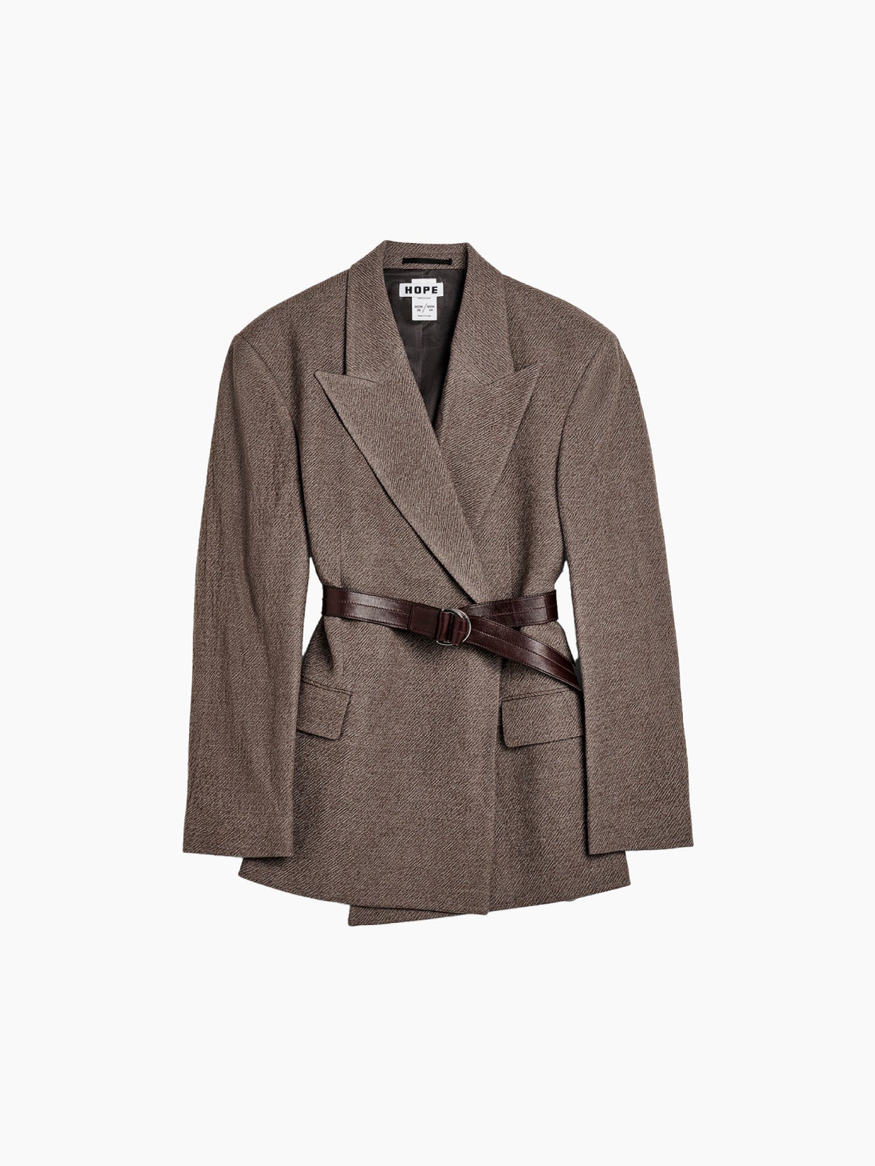 Strava Blazer Wavy Beige Twill